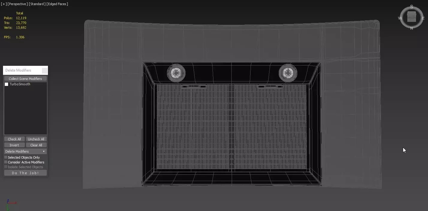 Omega Curve Glass Canopy Rangehood 3D model_4