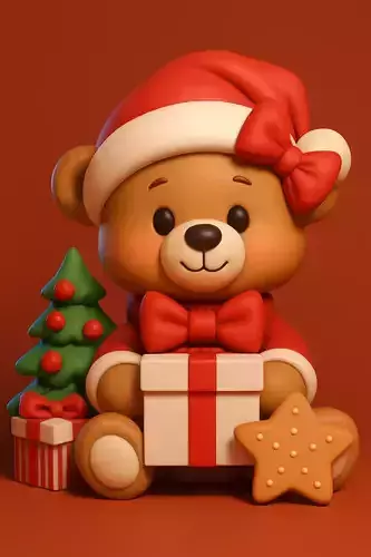Christmas Teddy Bear
