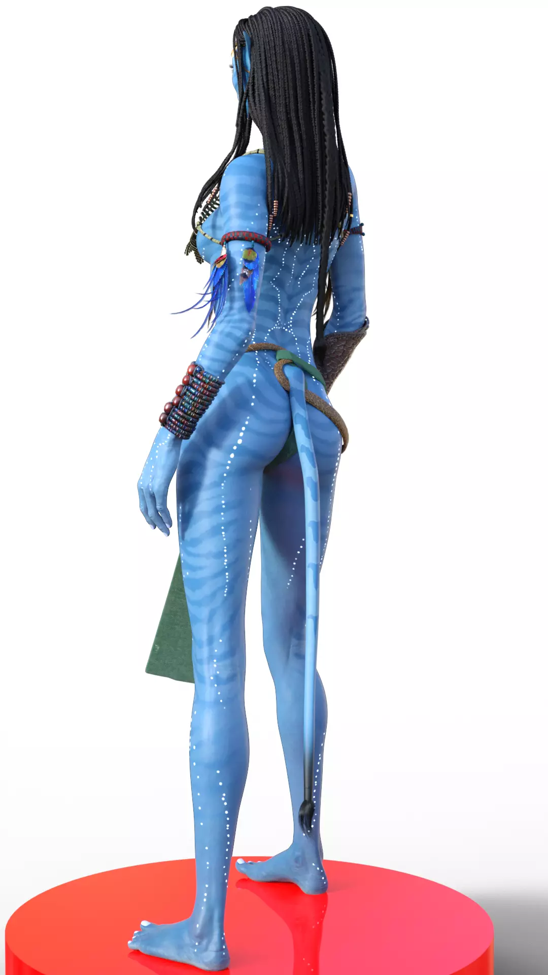 Neytiri Grace and Strength of Pandoras Warrior 3D print model_3