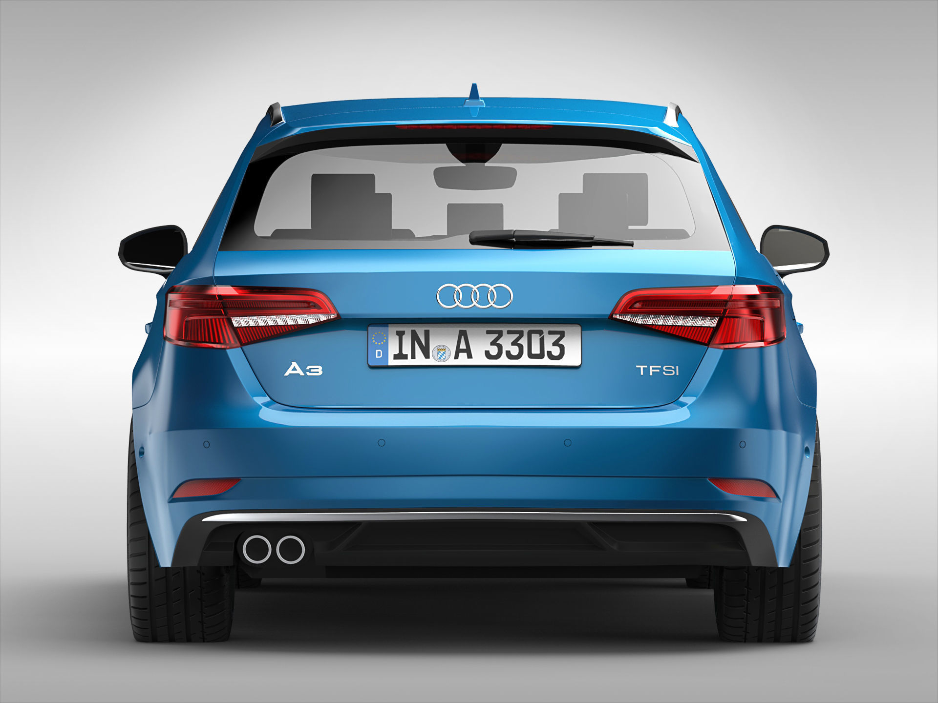 Audi A3 Sportback 2017 3D model_5