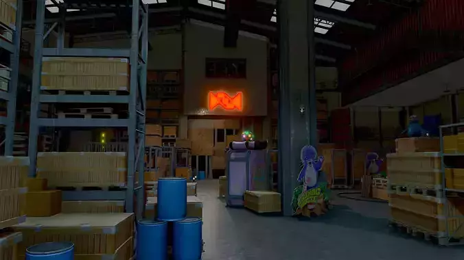 FNAF SOTM Warehouse Part 1