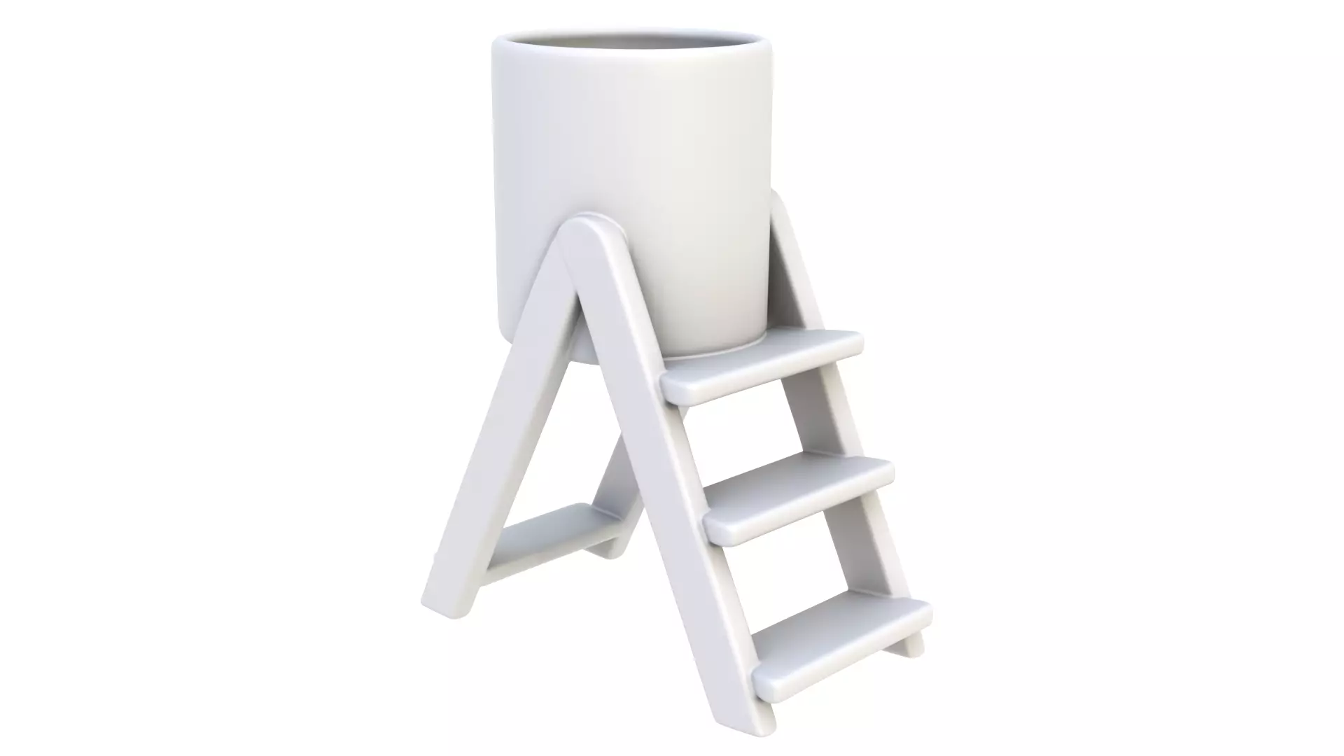 Ladder mug 3D model_6