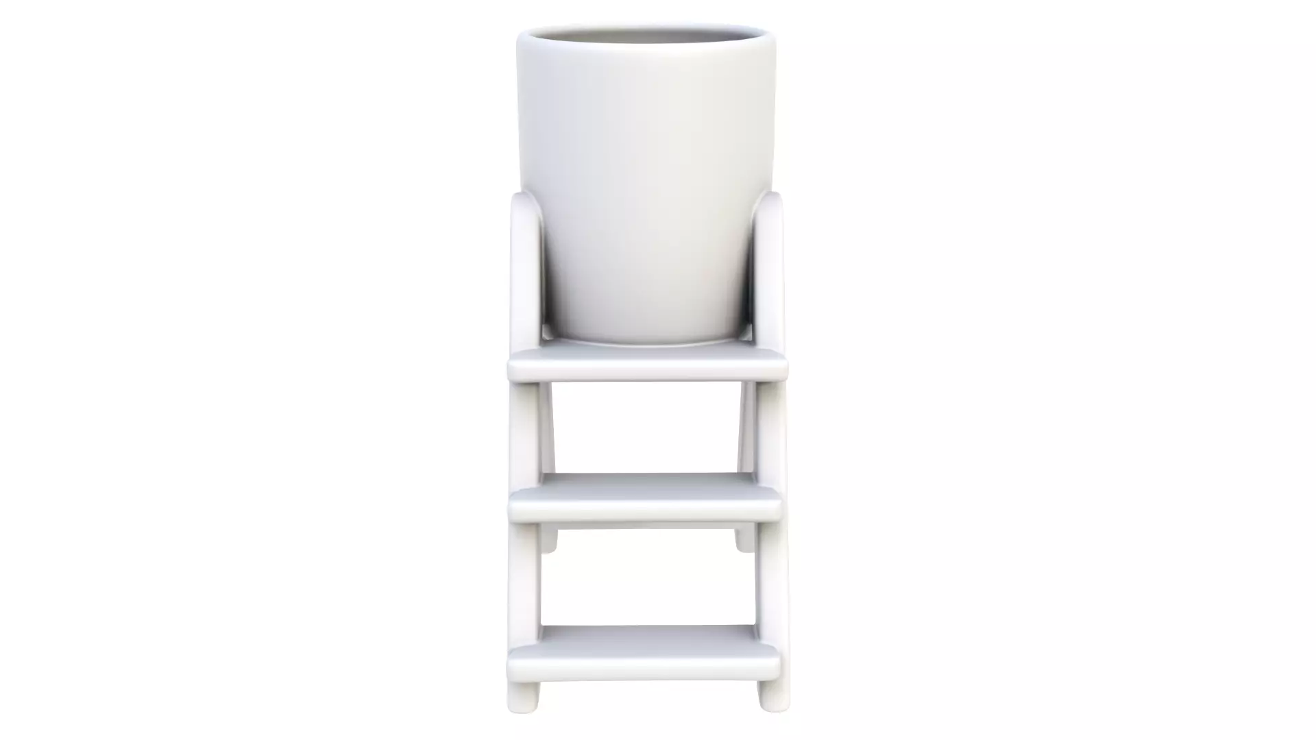 Ladder mug 3D model_7