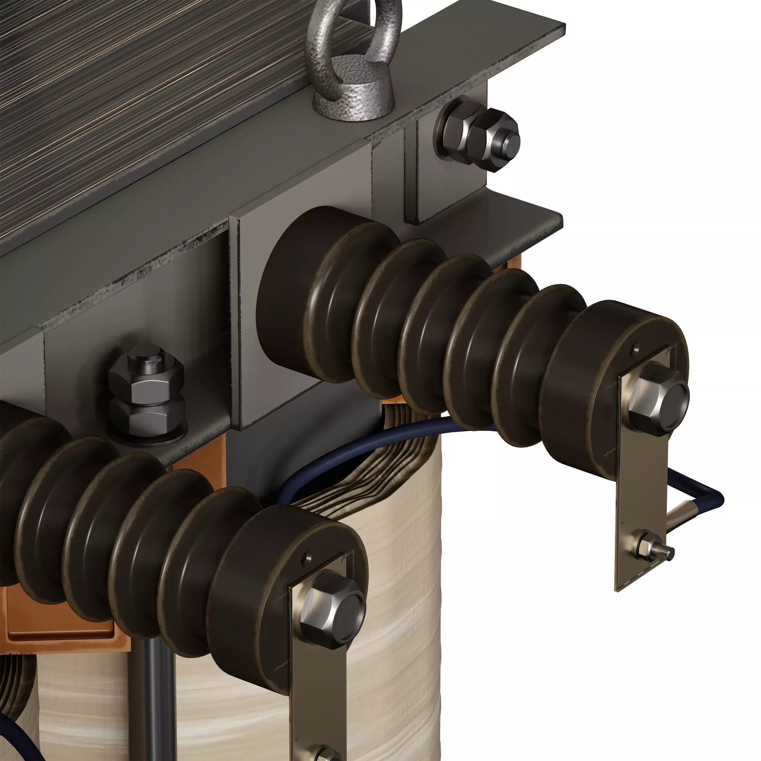 Electric Transformer 3D model_16