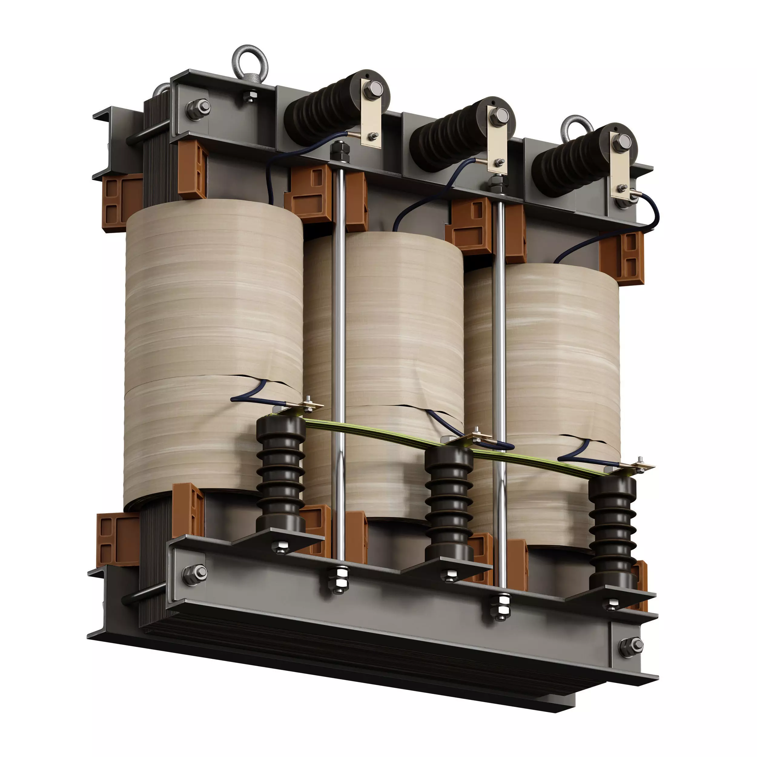 Electric Transformer 3D model_2