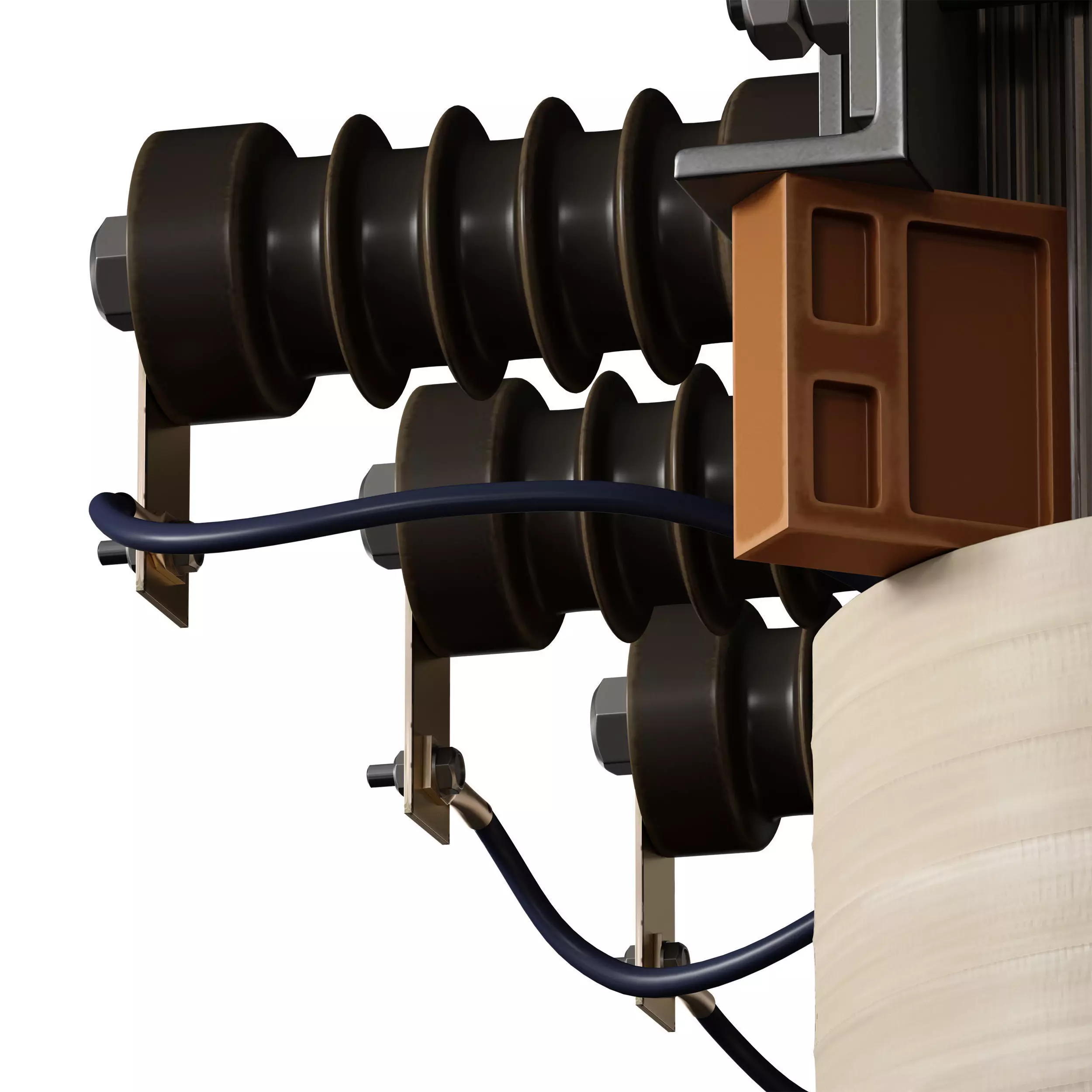 Electric Transformer 3D model_20