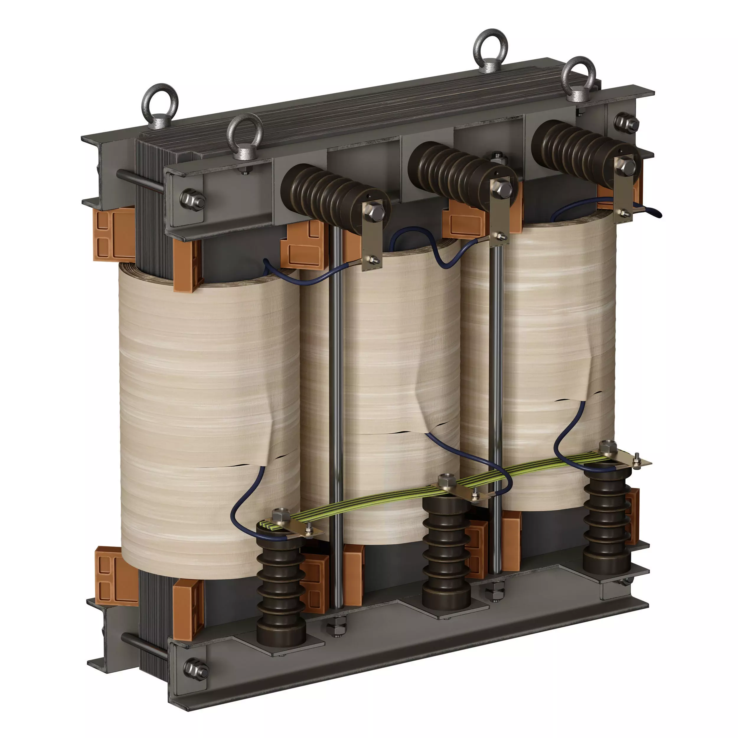Electric Transformer 3D model_0