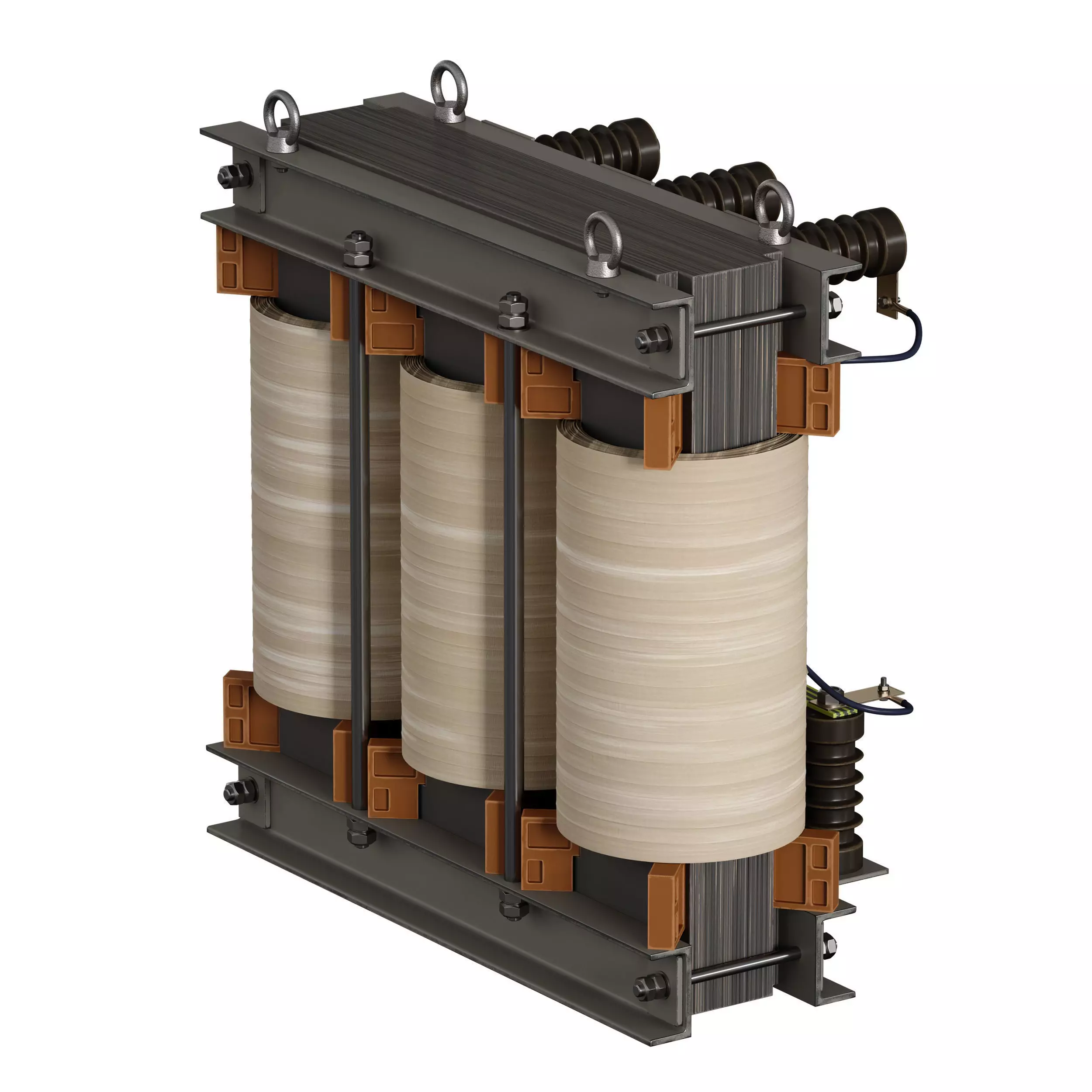 Electric Transformer 3D model_5