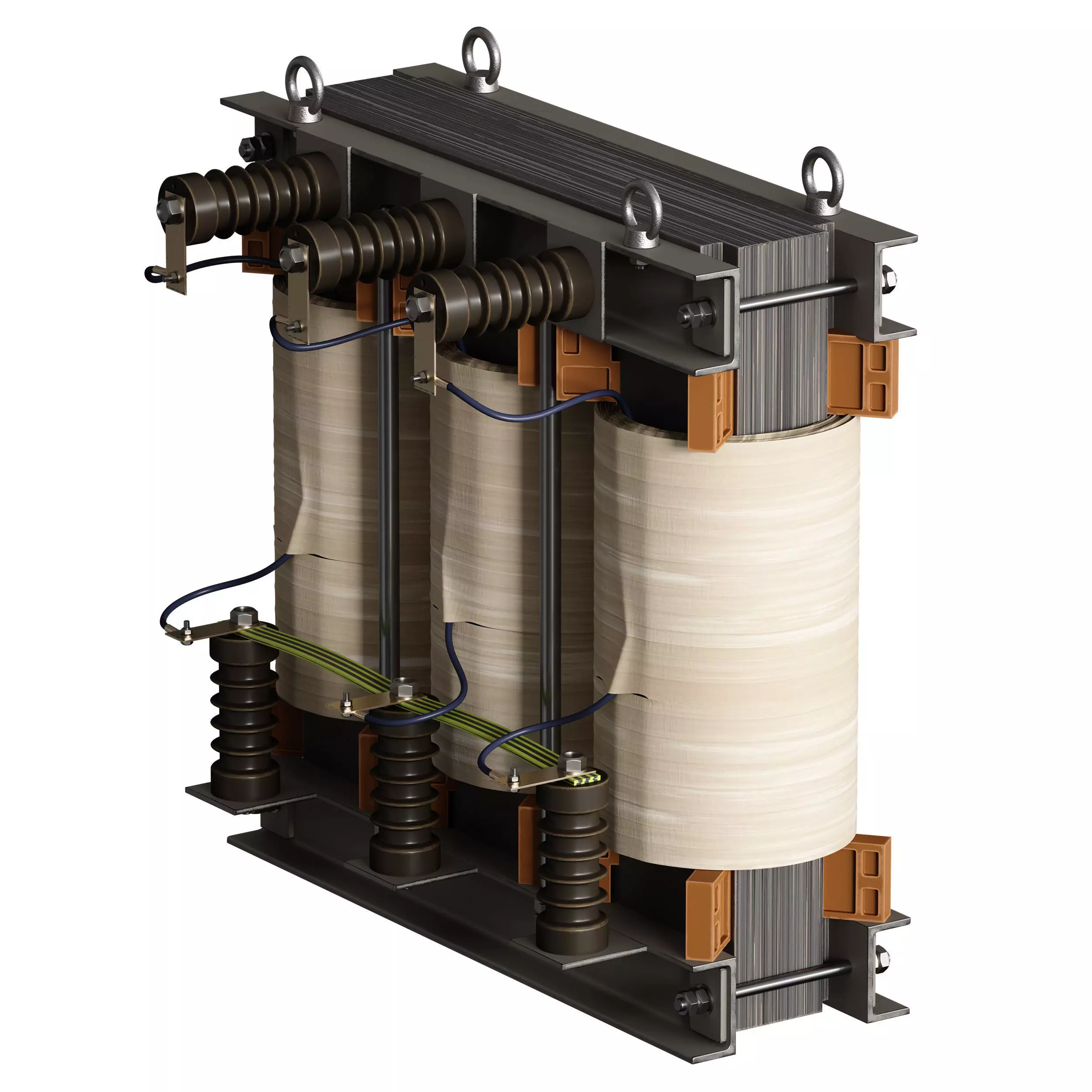 Electric Transformer 3D model_9