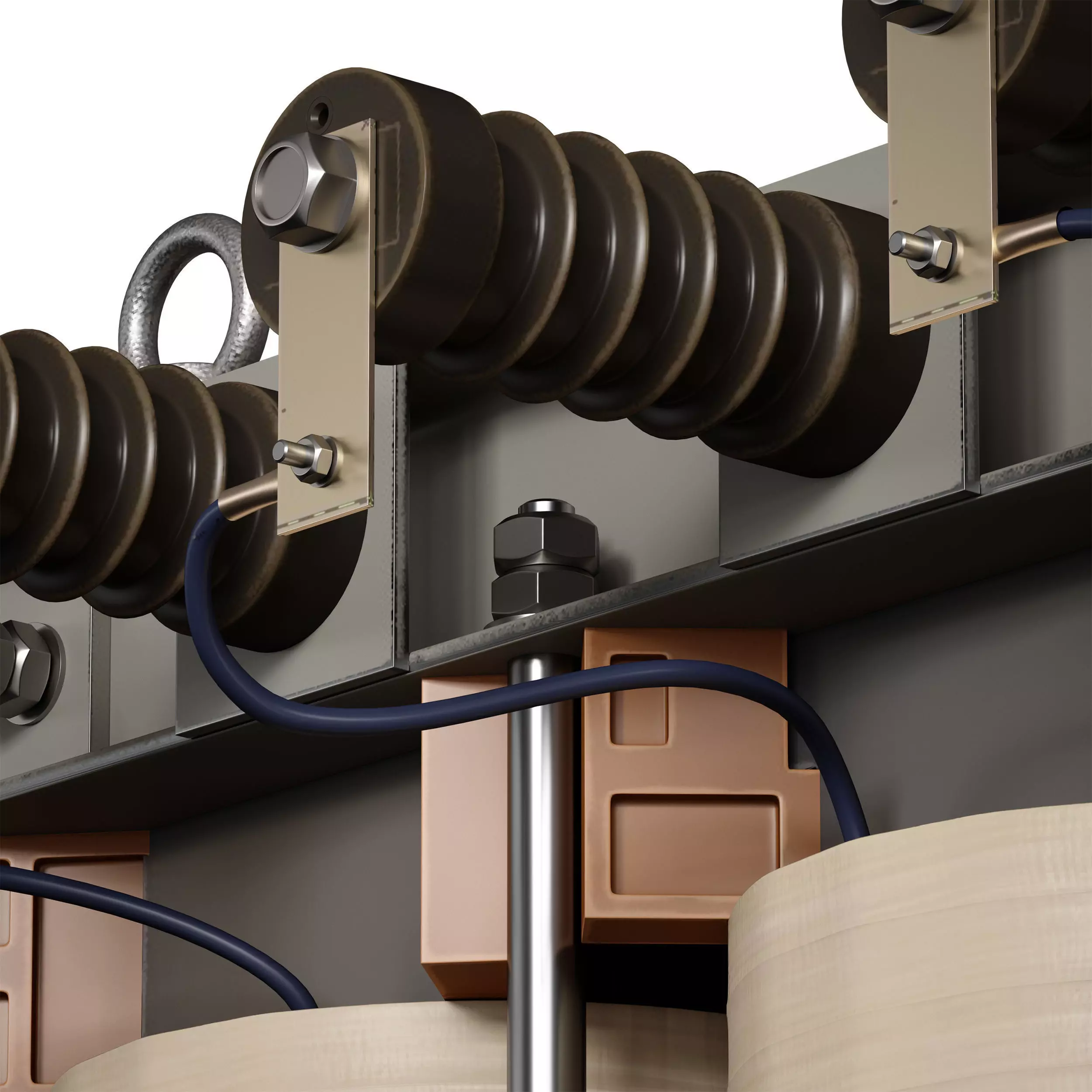Electric Transformer 3D model_19