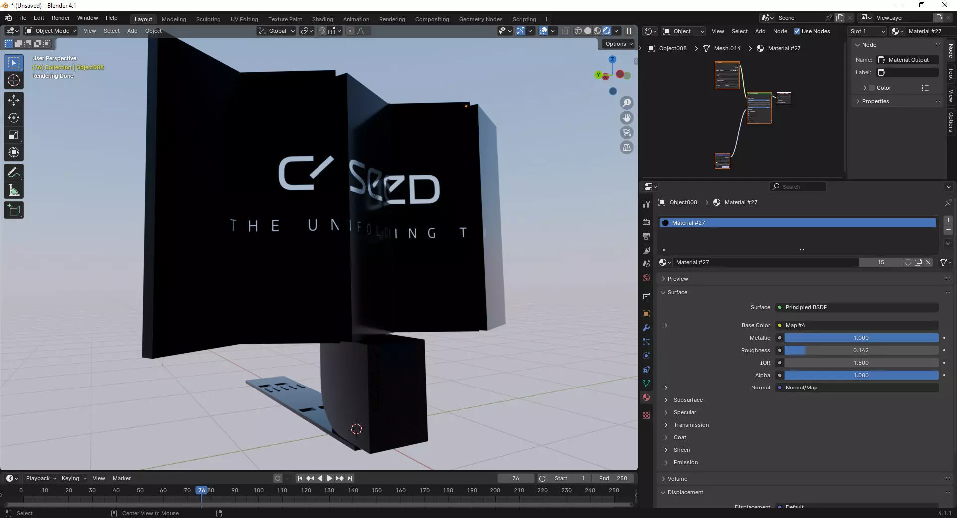 C-SEED INDOOR N1 MICROLED TV 165-137-103 INCH Low-poly 3D model_11