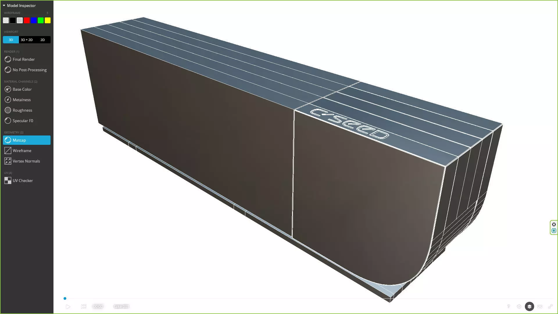 C-SEED INDOOR N1 MICROLED TV 165-137-103 INCH Low-poly 3D model_6