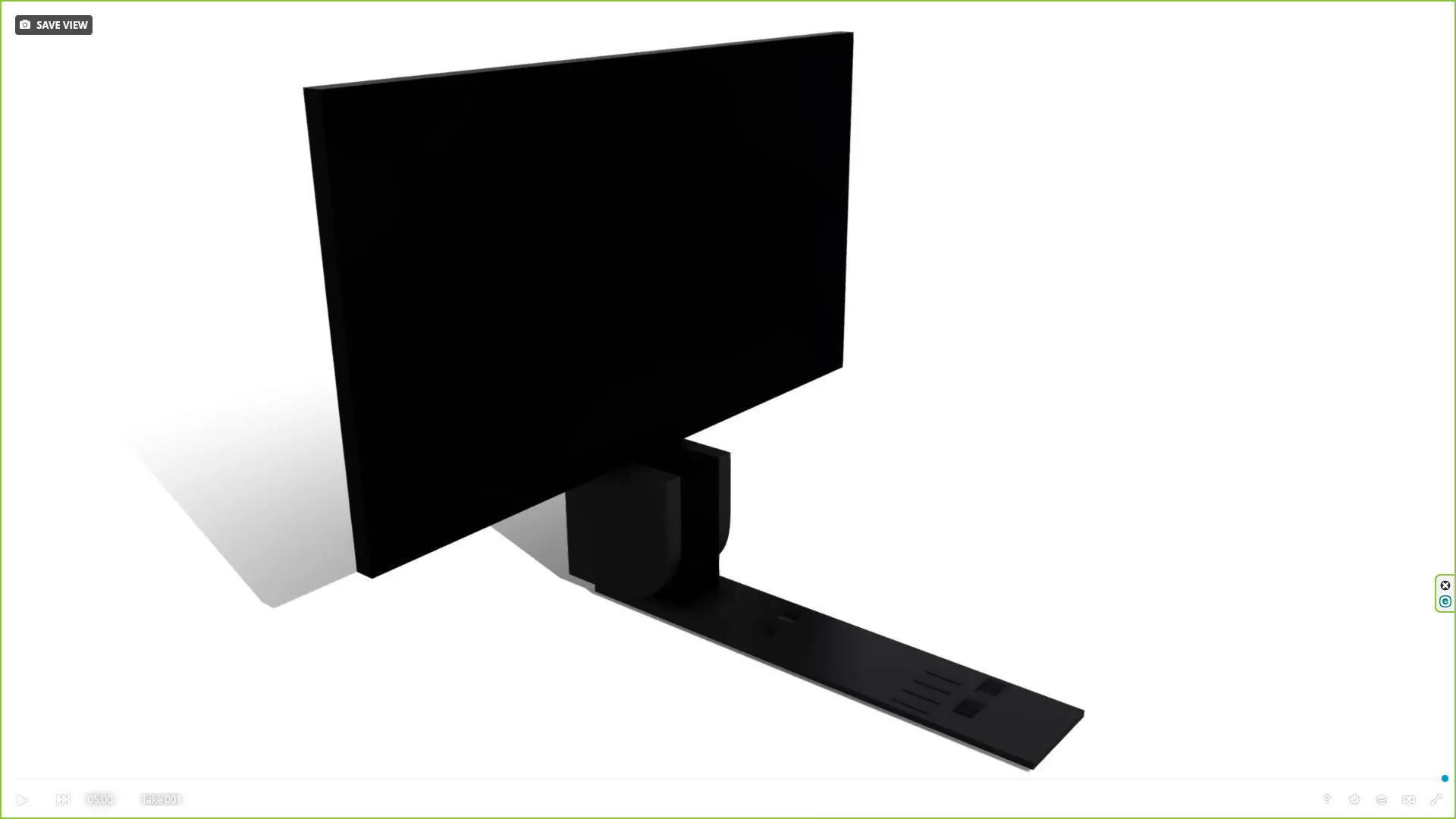C-SEED INDOOR N1 MICROLED TV 165-137-103 INCH Low-poly 3D model_2