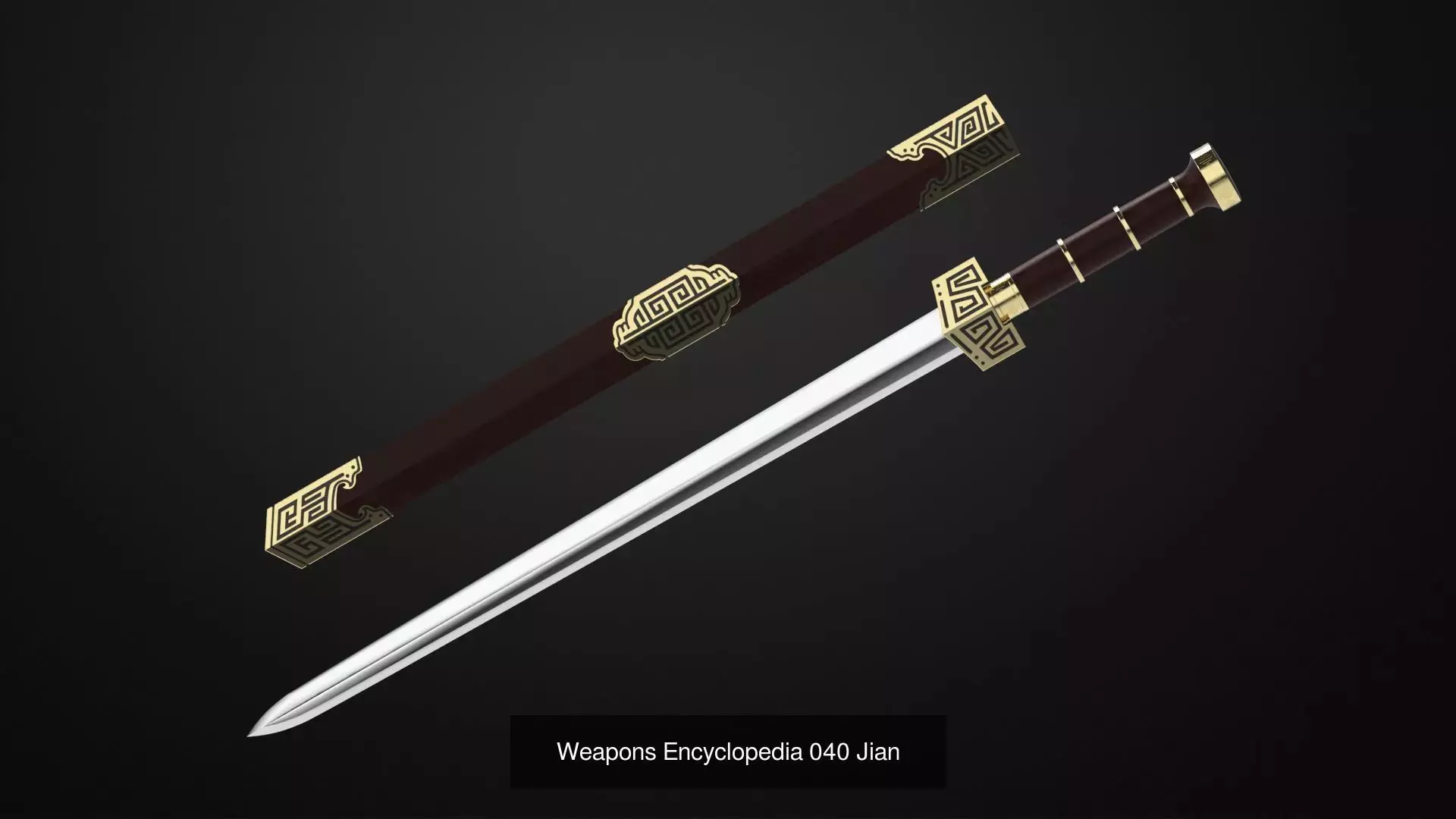 Weapons Encyclopedia 32 Pack 3D Model Collection_37