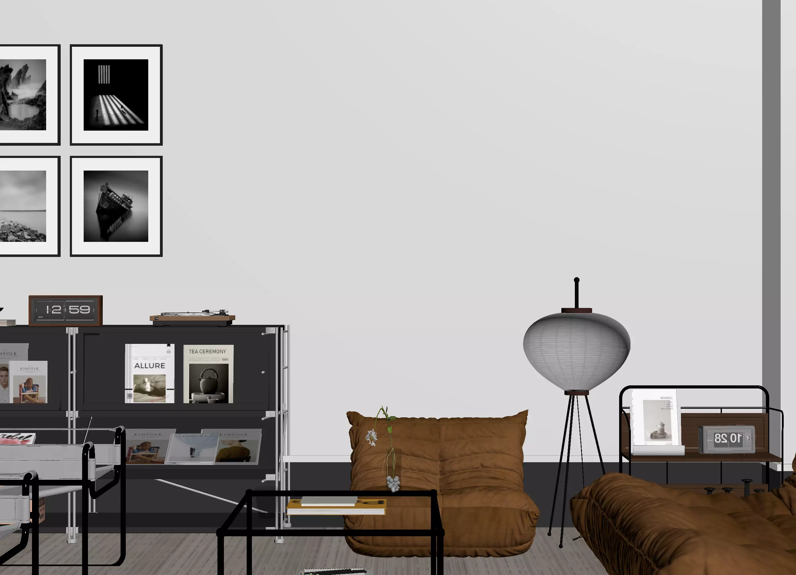 Bauhaus office 3D print model_2