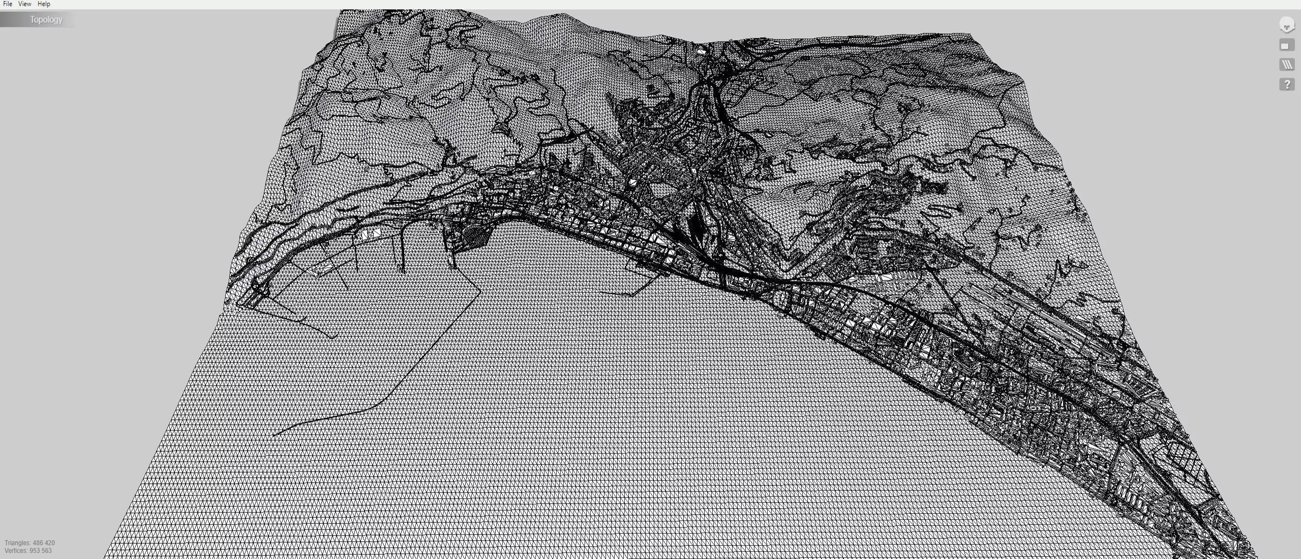 Cityscape Salerno Italy 3D model_14