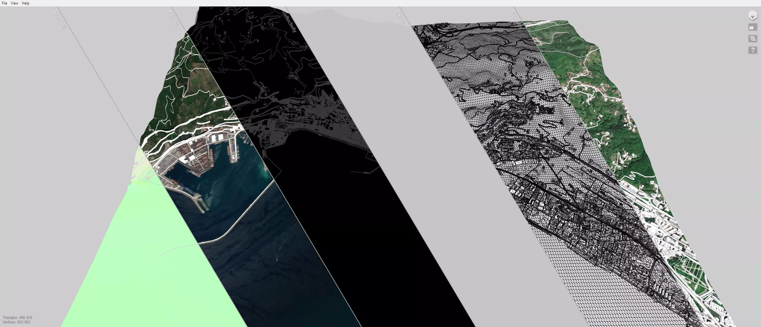 Cityscape Salerno Italy 3D model_13