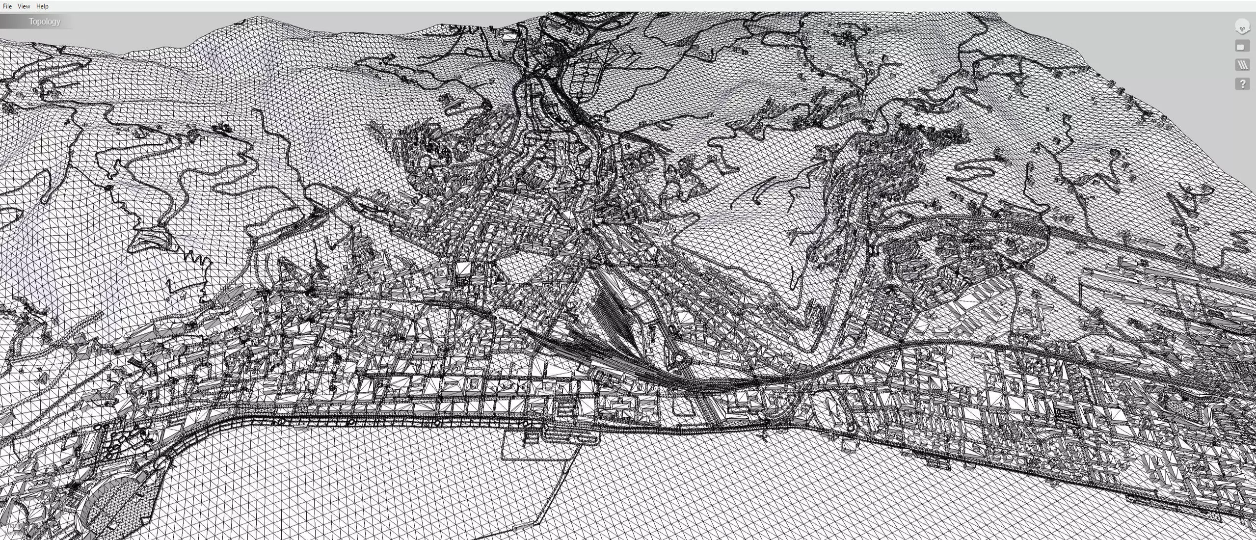 Cityscape Salerno Italy 3D model_16