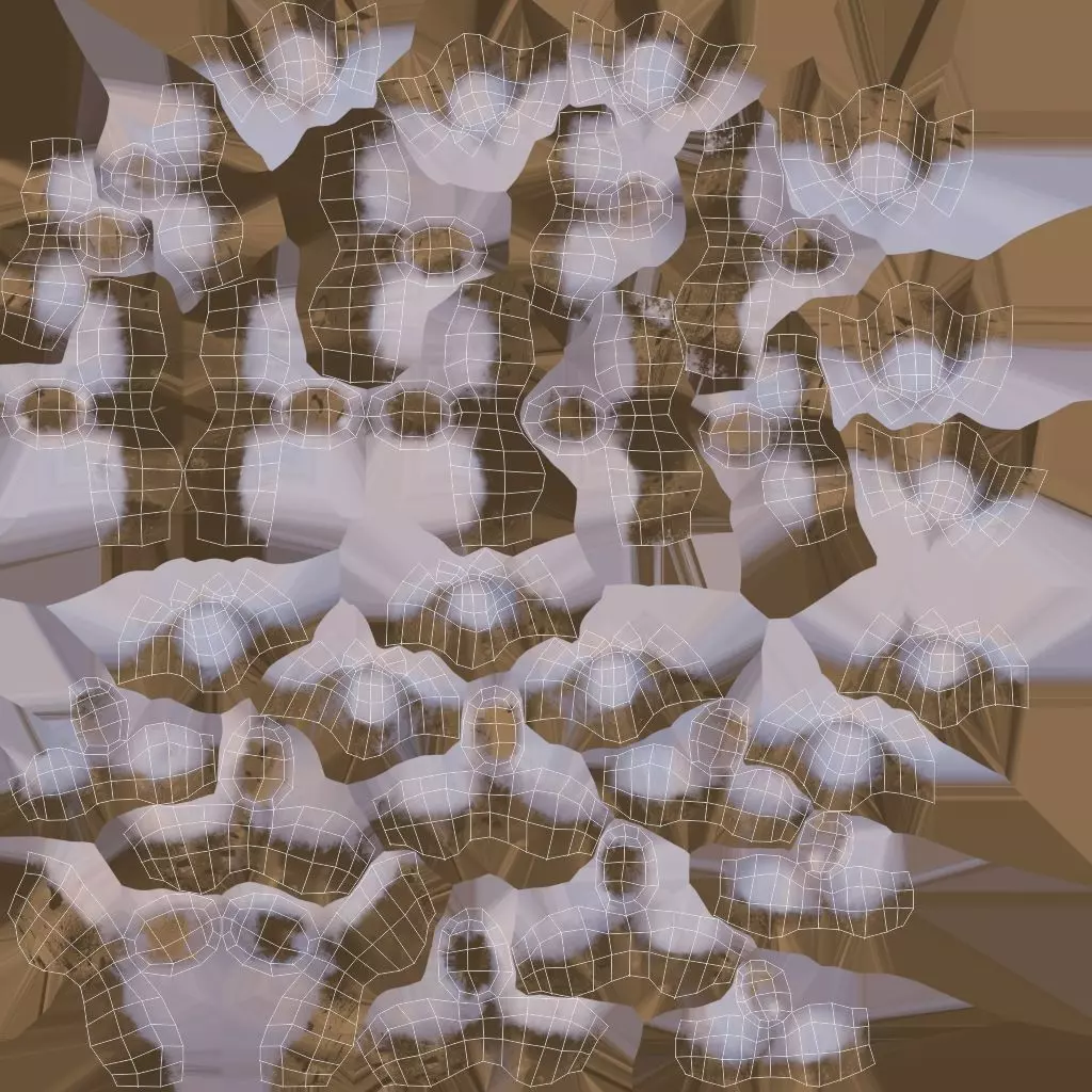 Grey Alien PBR Rigged 3D model_29