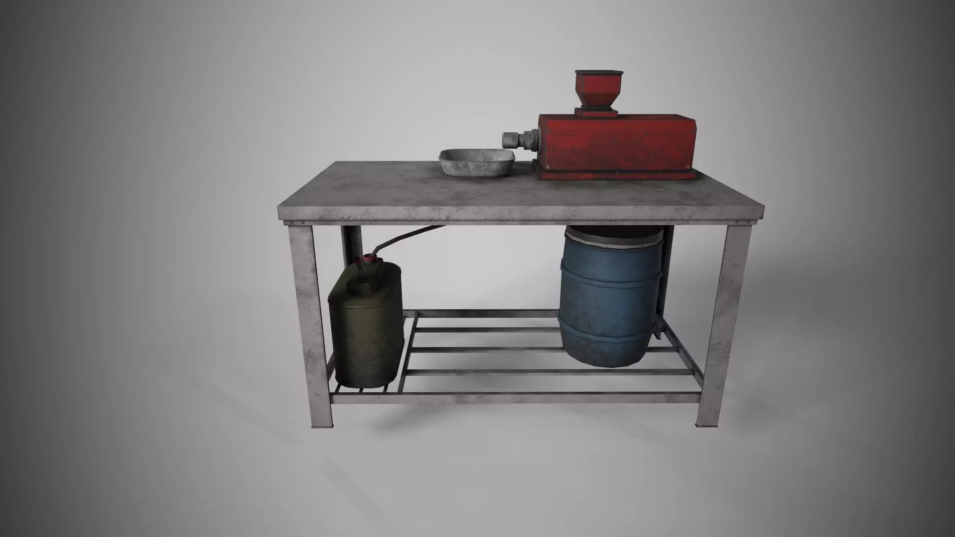 Polymer Workbench Low-poly 3D model