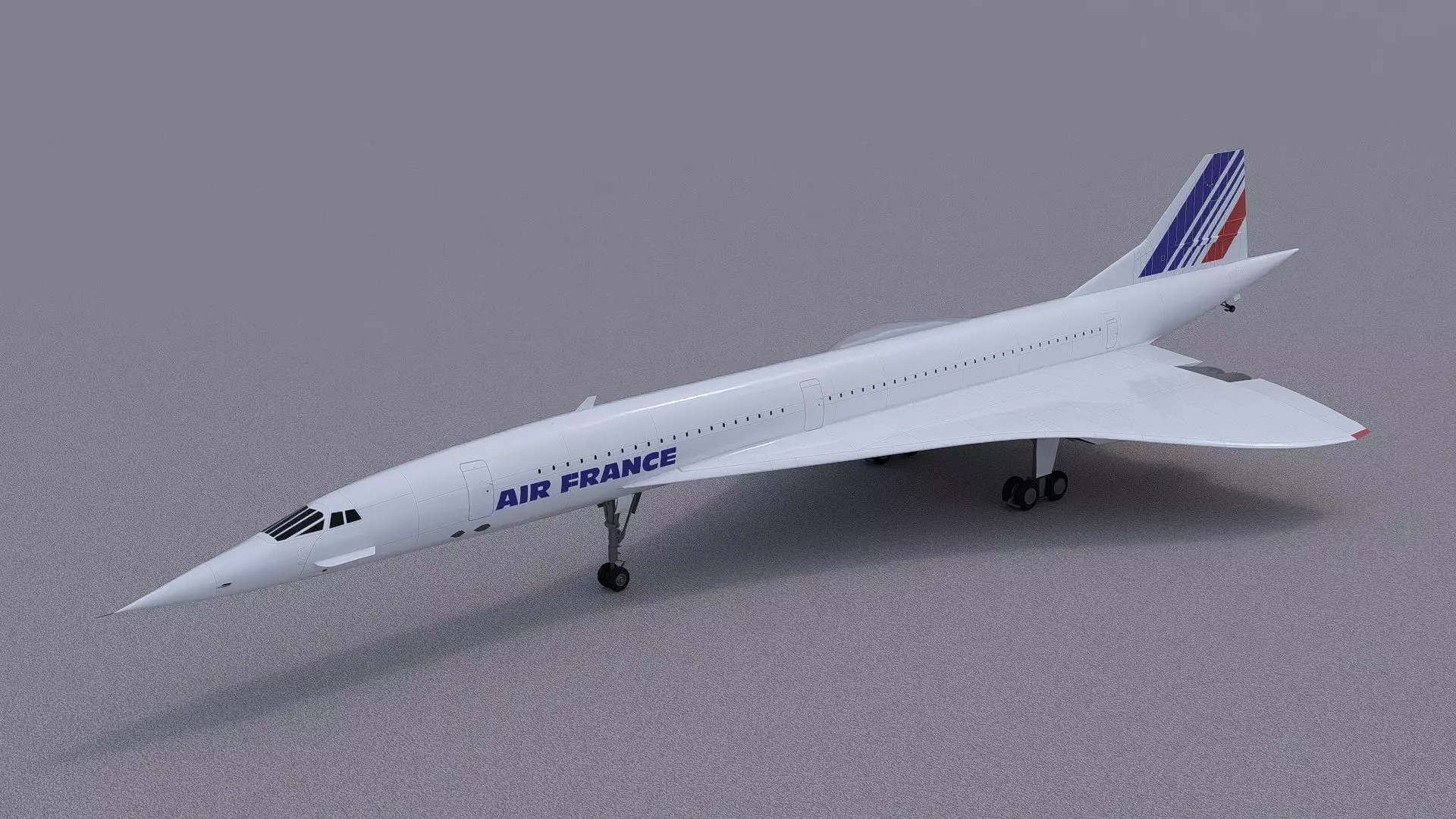 Concorde 3D model_1