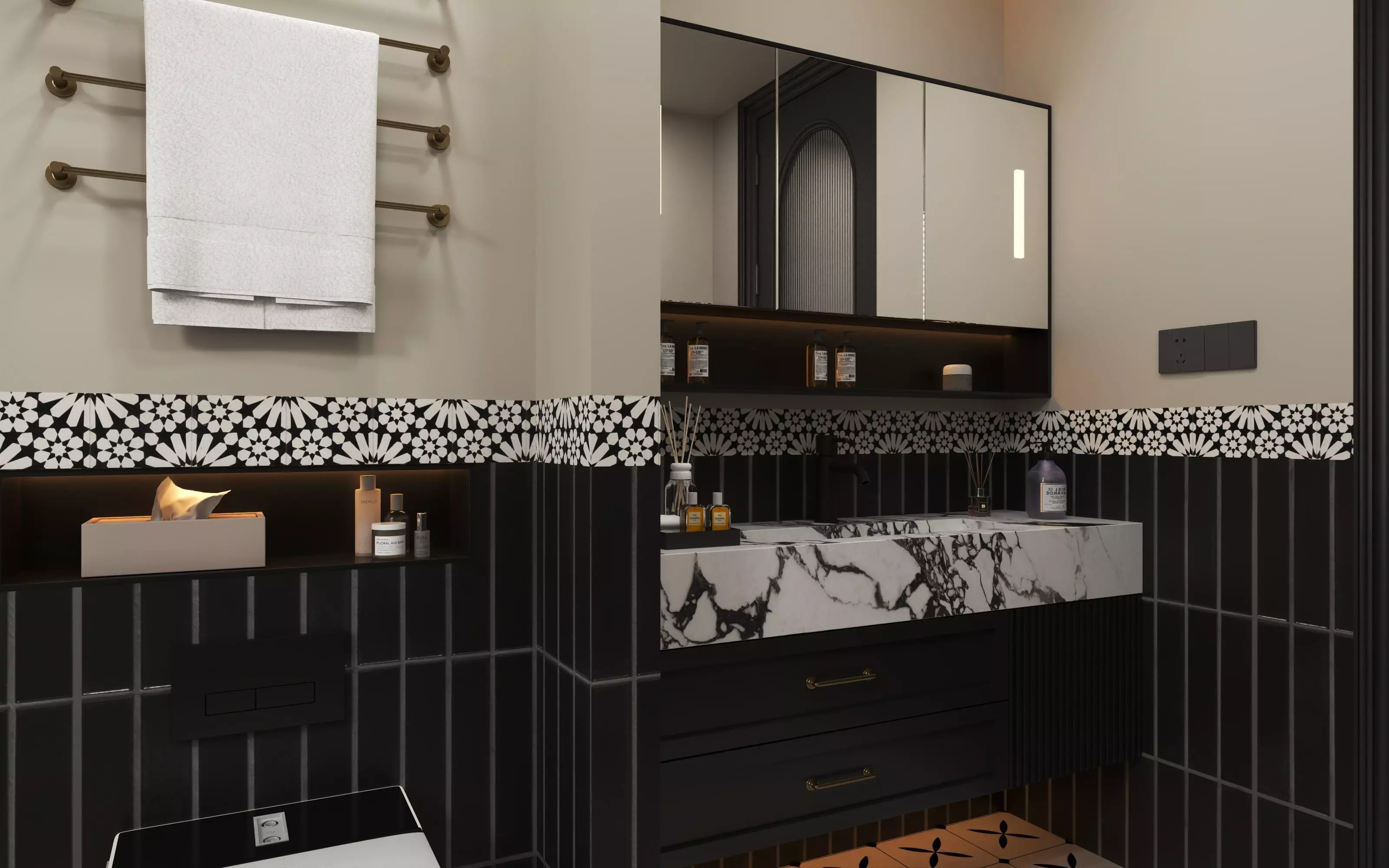 Bathroom 07 3D model_2