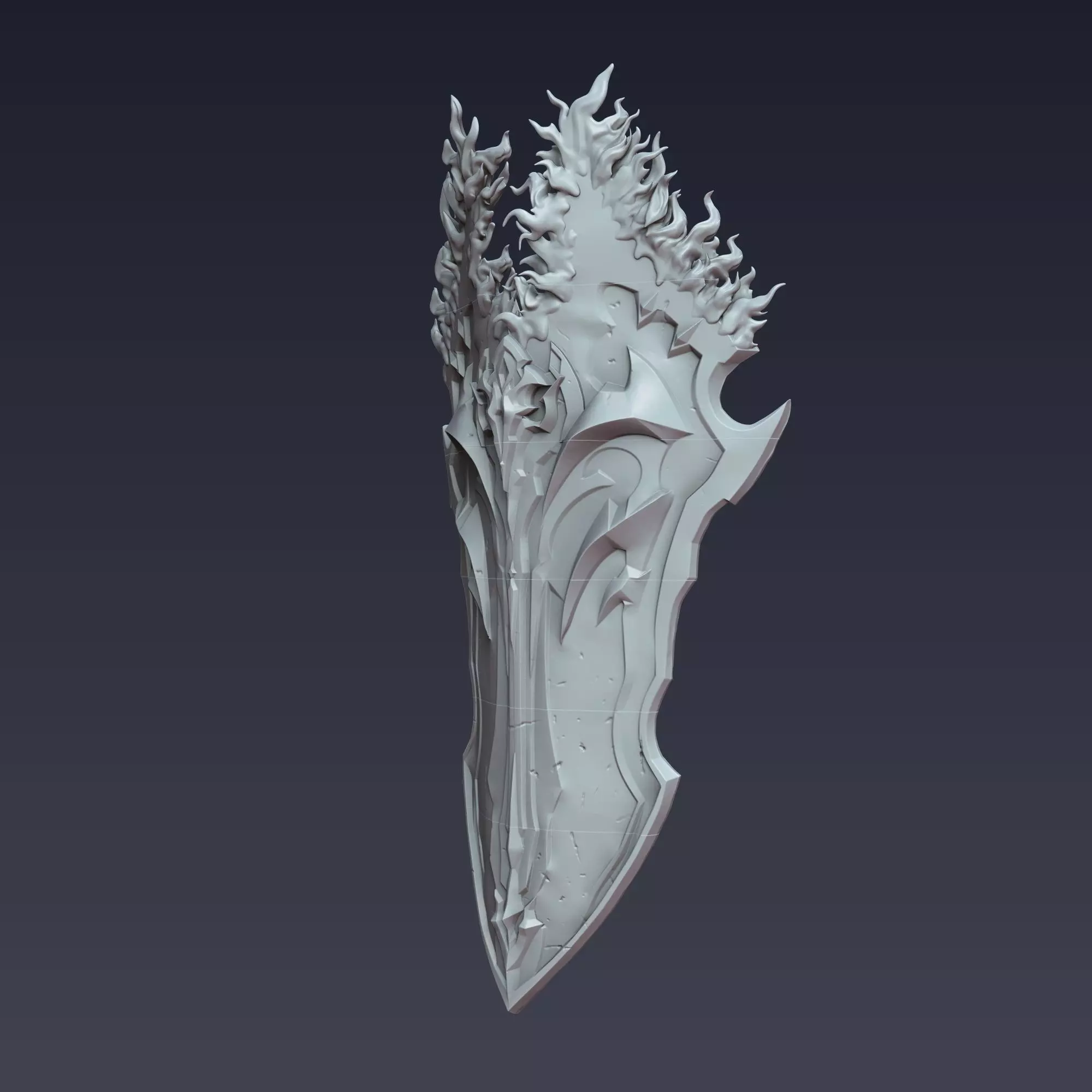 Iron Shield Solo Leveling 3D print model_1