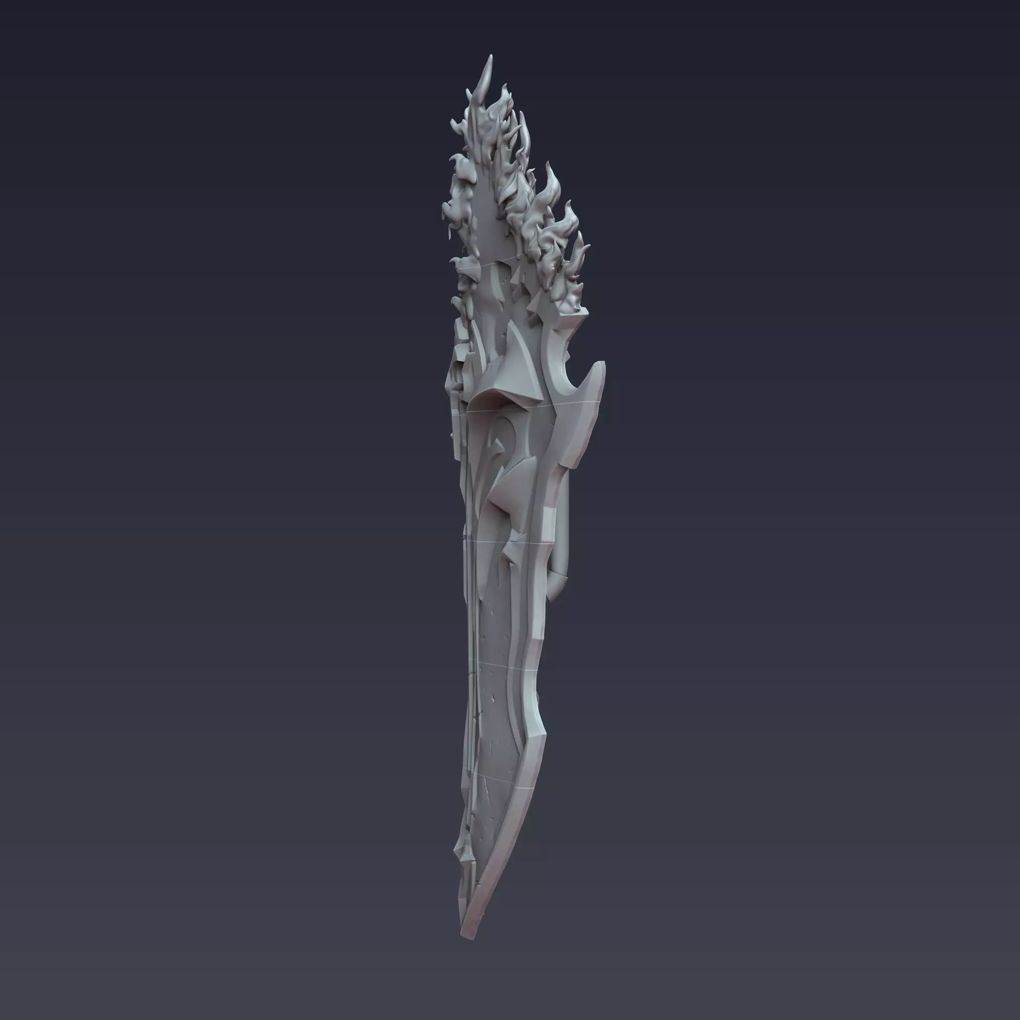 Iron Shield Solo Leveling 3D print model_2