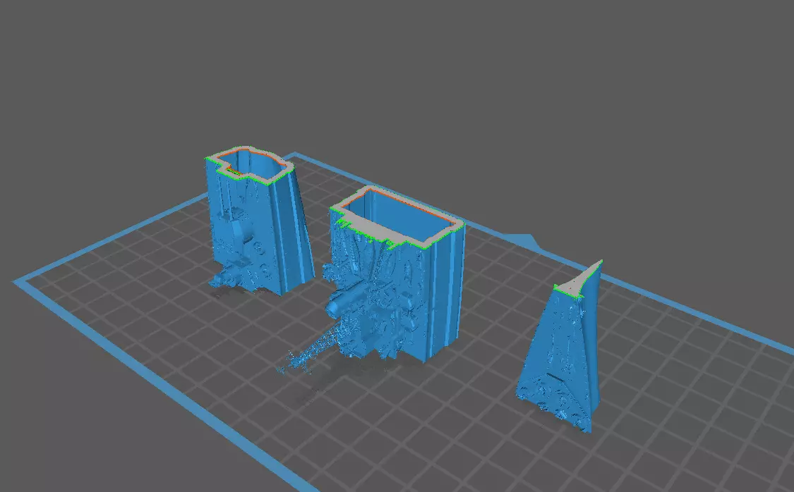 British Battleship HMS Thunderer - 3D Model 1-700 Scale 3D print model_2