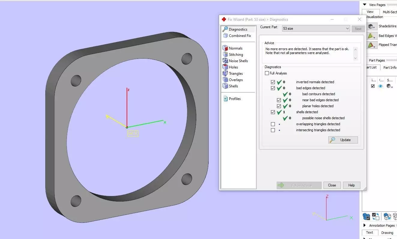 Square Ring Collection 48-60 size 3D print model_4