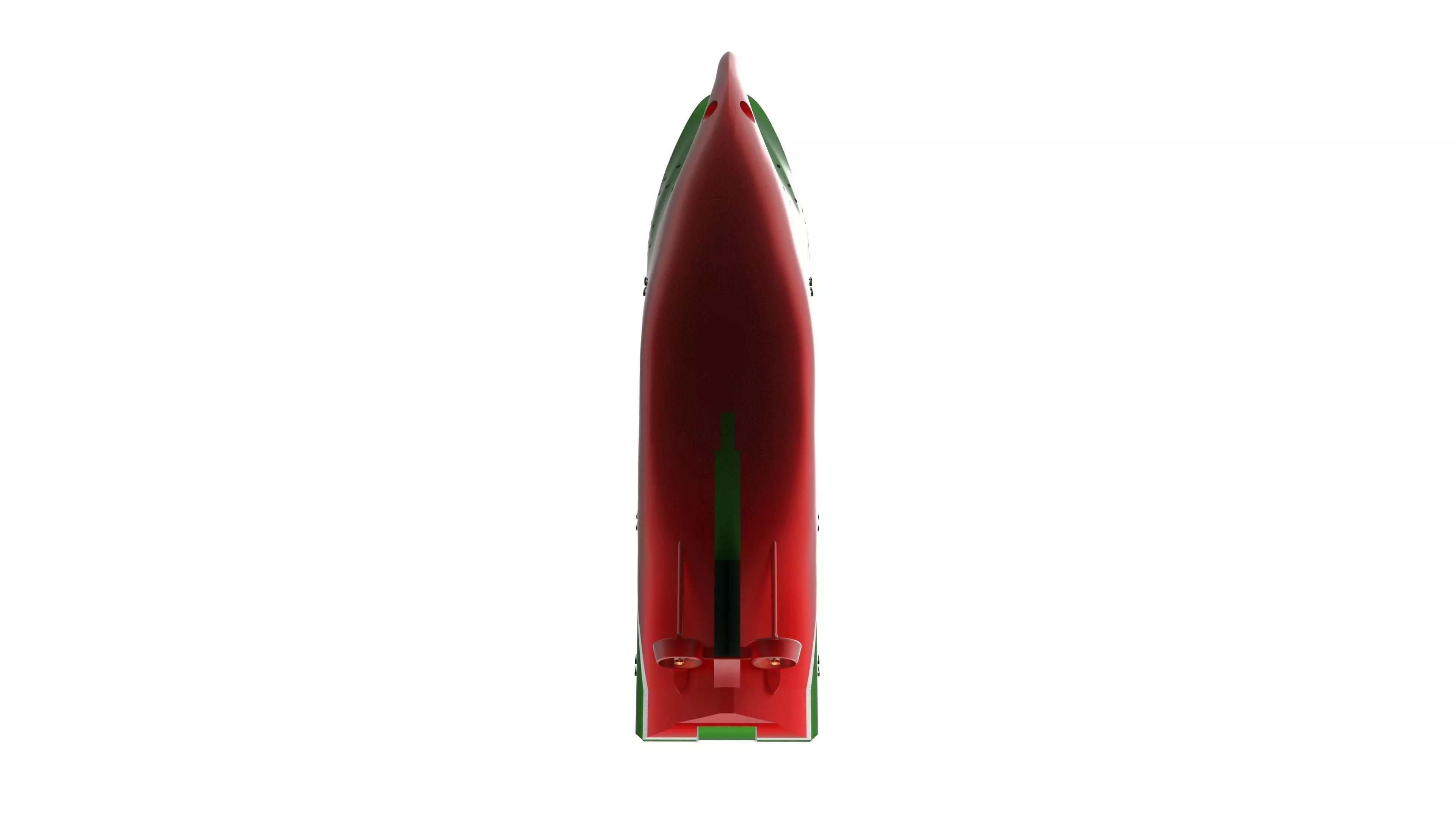 The Green Anchor Handling Tug Supply Low-poly 3D model_6