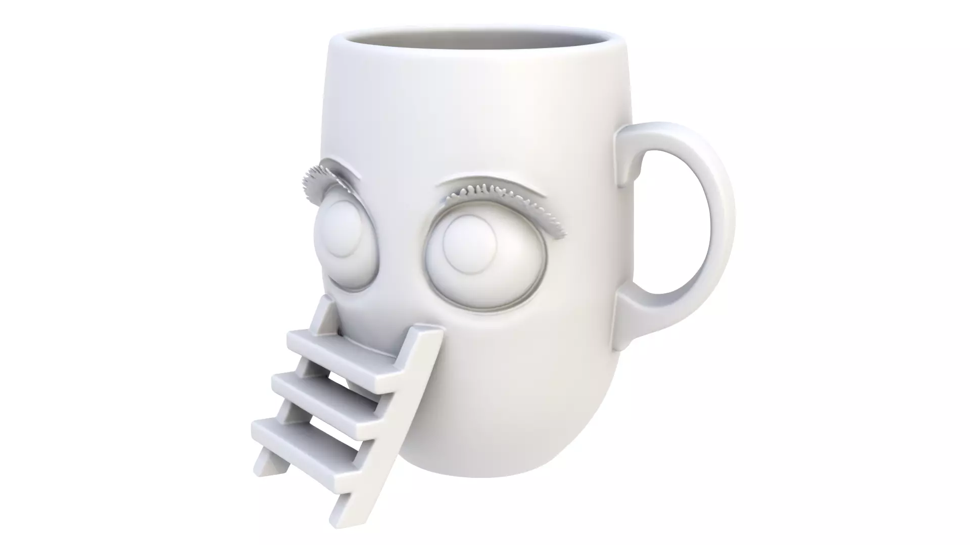 Ladder mug 02 3D model_0