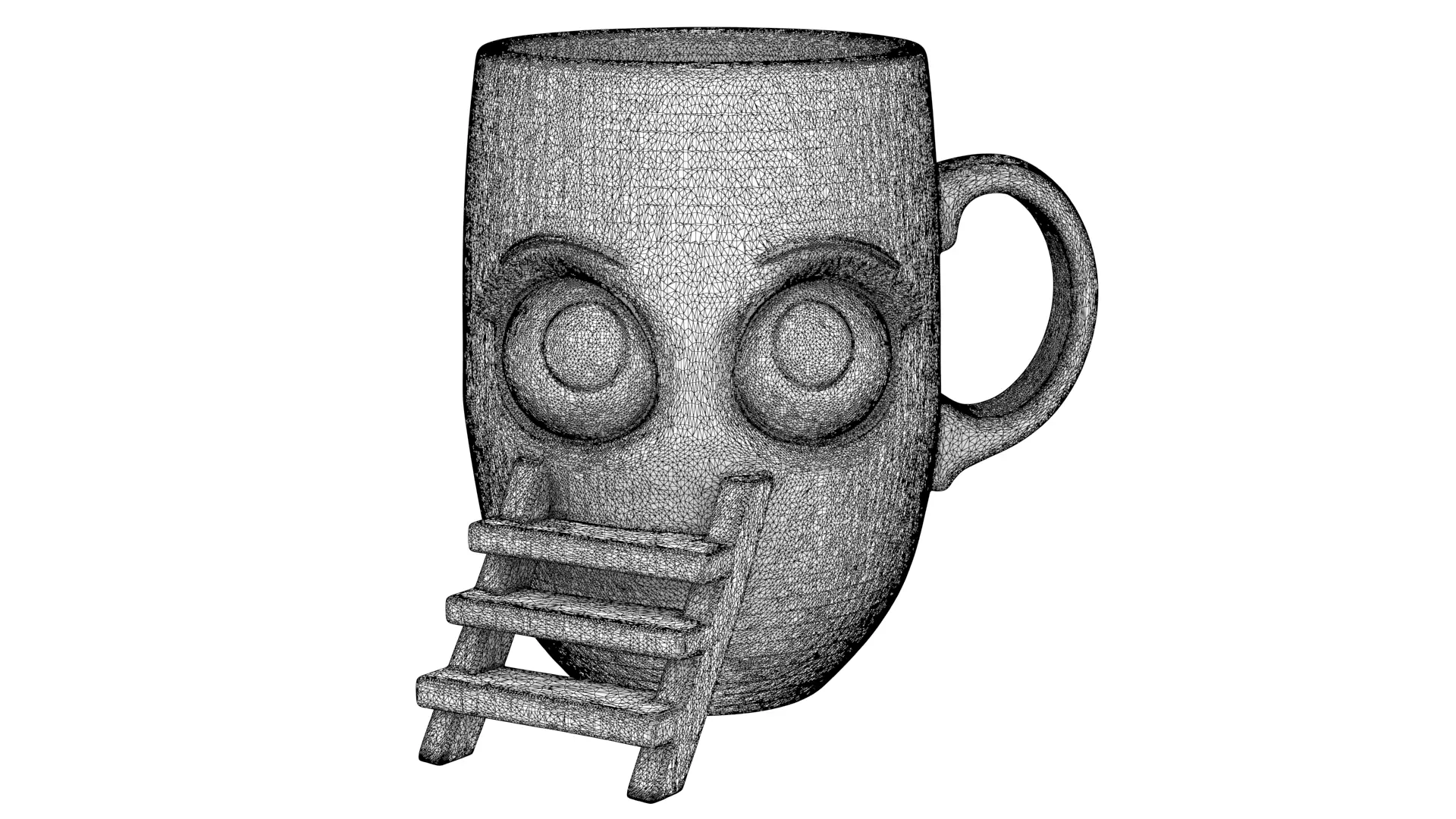 Ladder mug 02 3D model_9