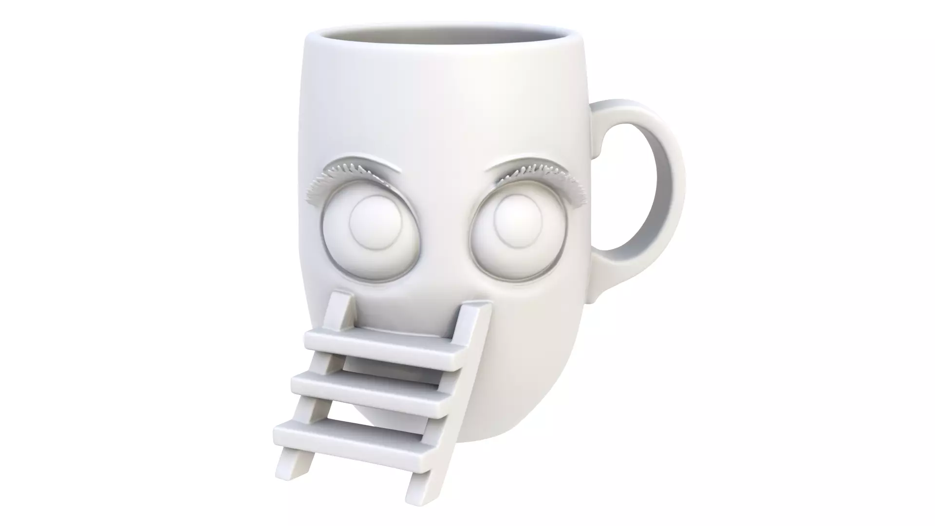 Ladder mug 02 3D model_6