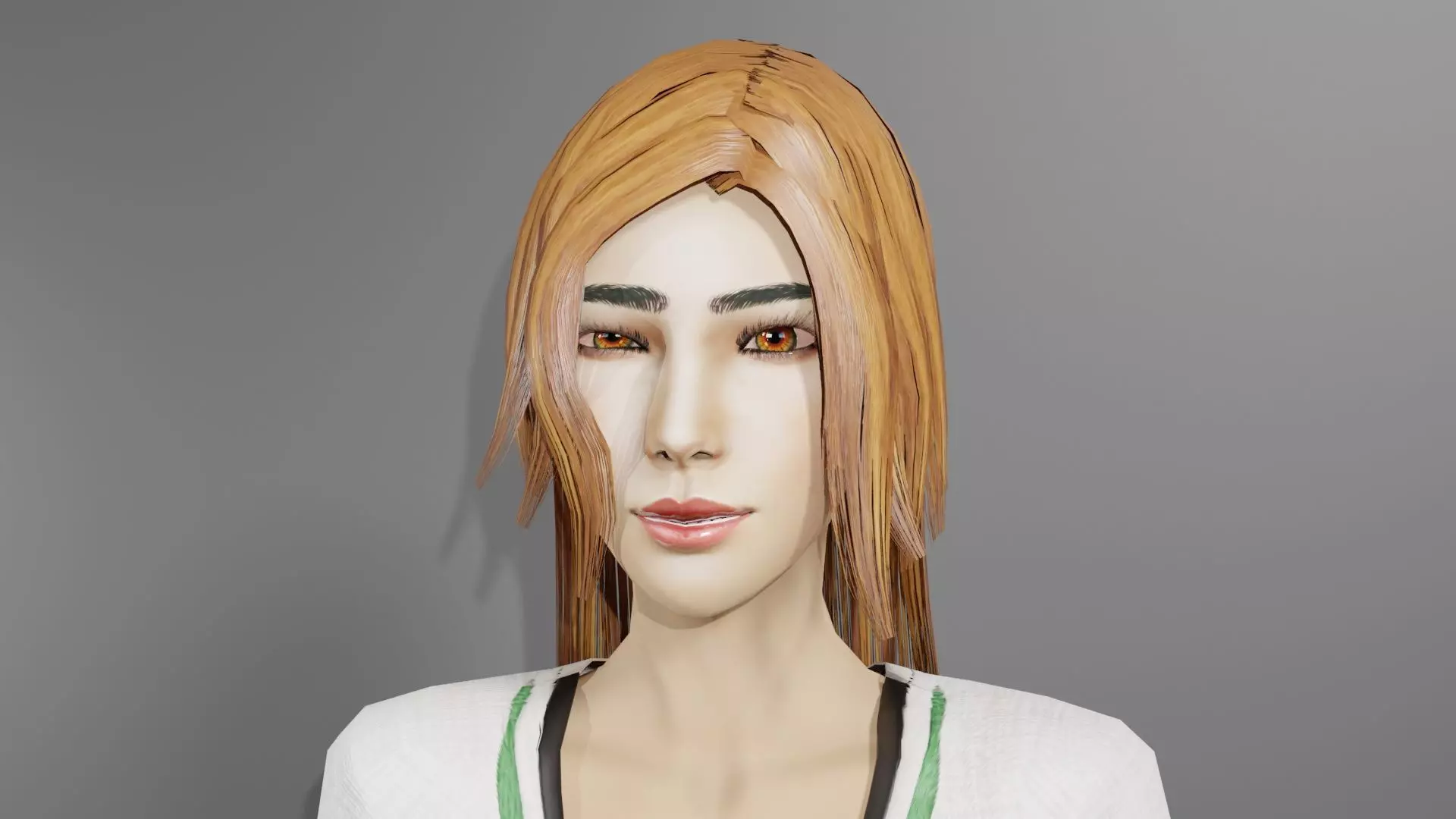  Village Healer - Stylized Low Poly Game Ready NPC  Low-poly 3D model_9