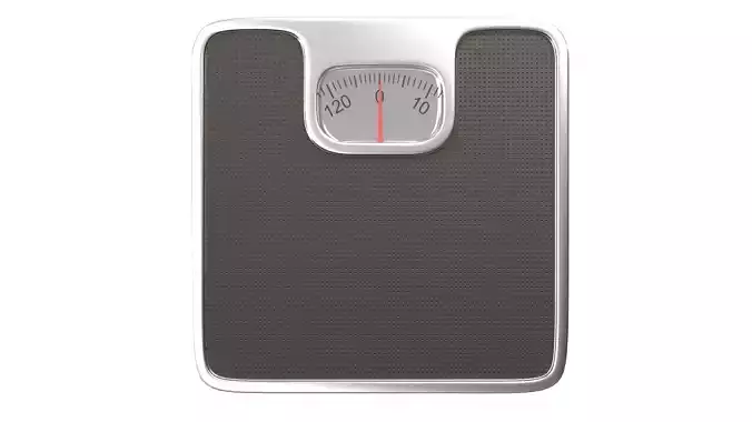 Bathroom Scale PBR 3D model