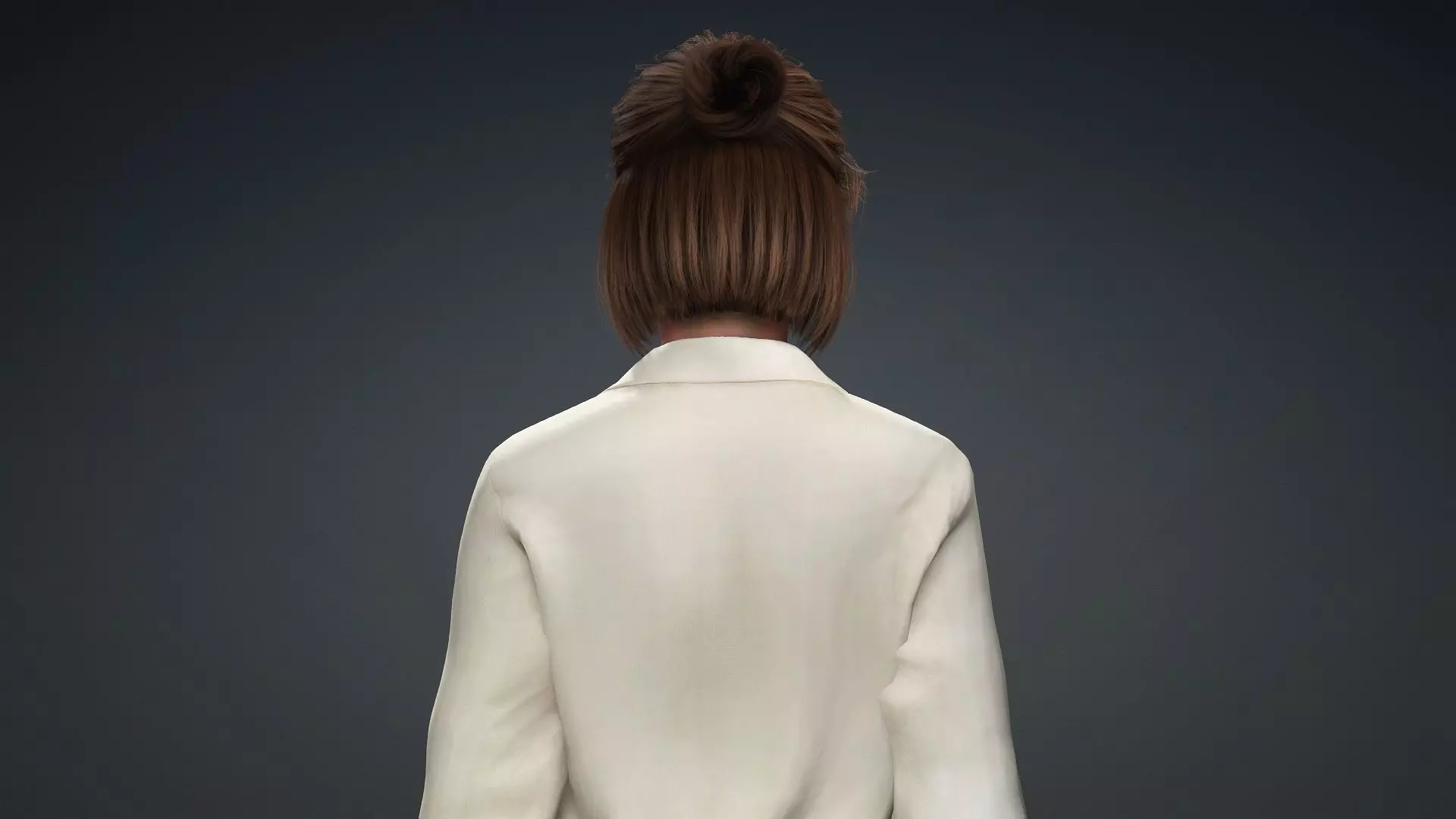 Realistic Woman 3D Model 3D model_6