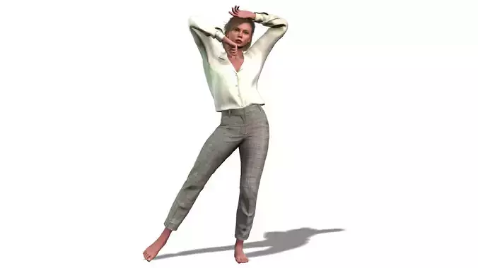 Realistic Woman 3D Model 3D model Realistic Woman 3D Model 3D model