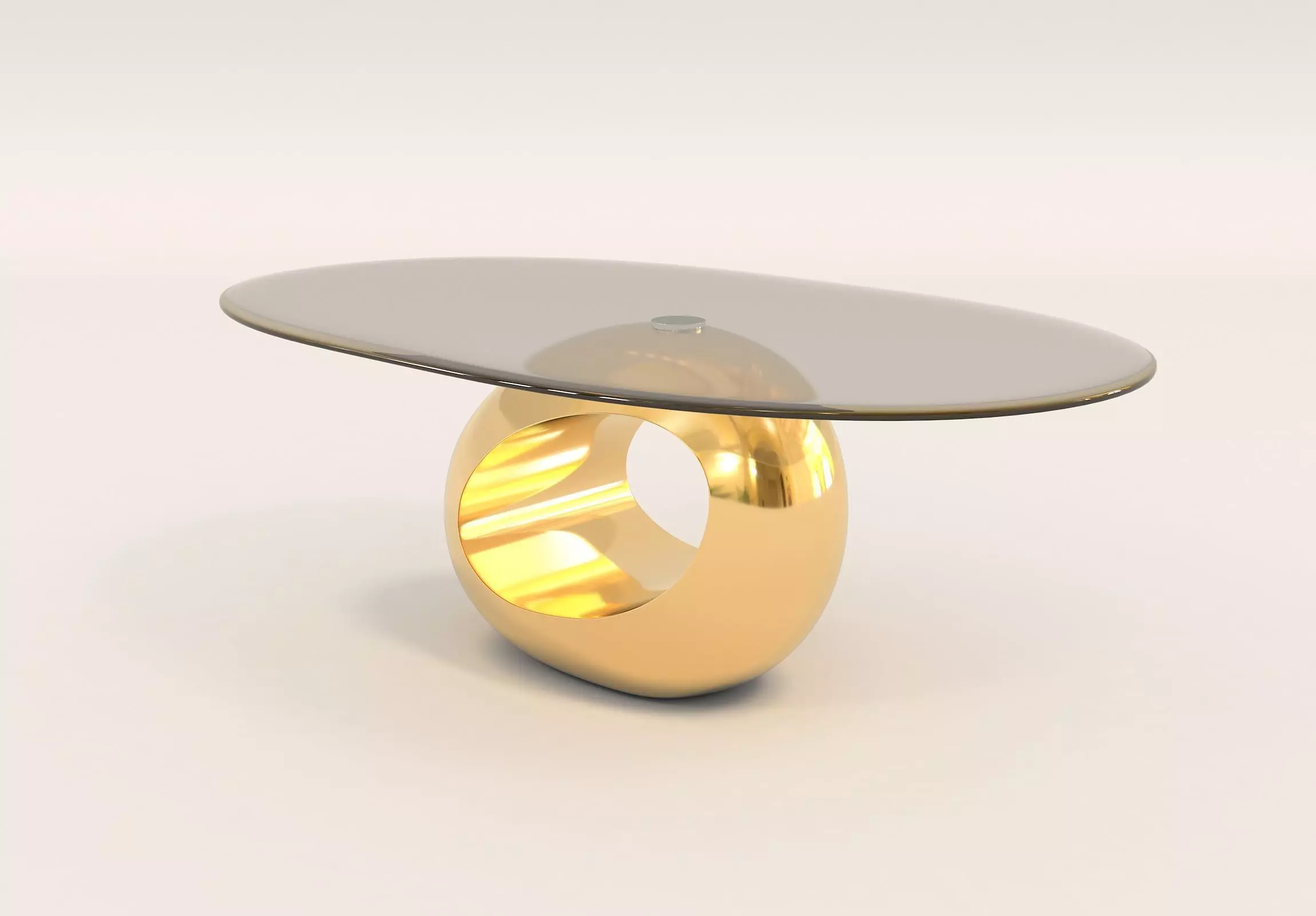 Modern Coffee Table and Armchair Set 8 3D model_6