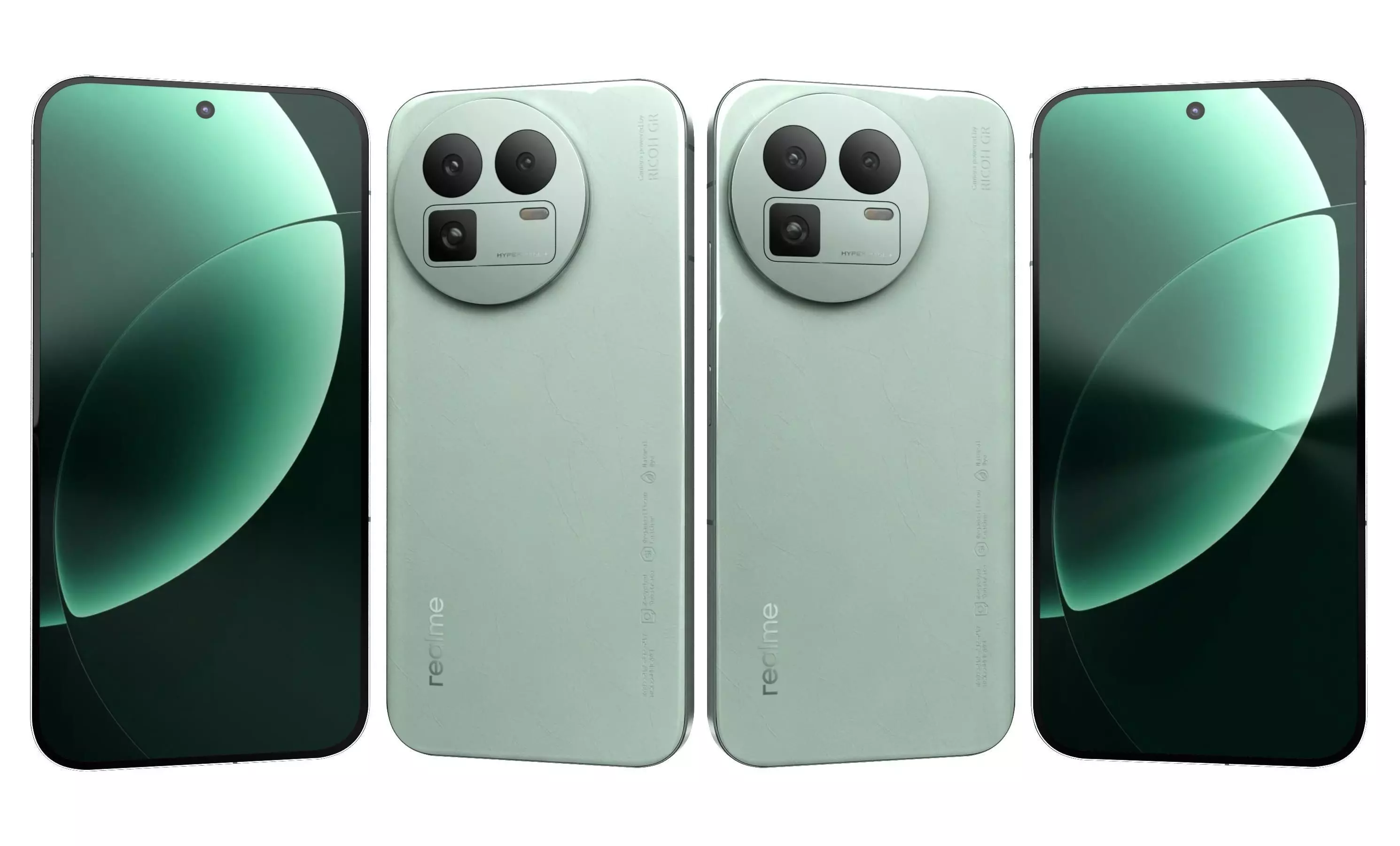 Realme GT8 All Colors 3D model_26