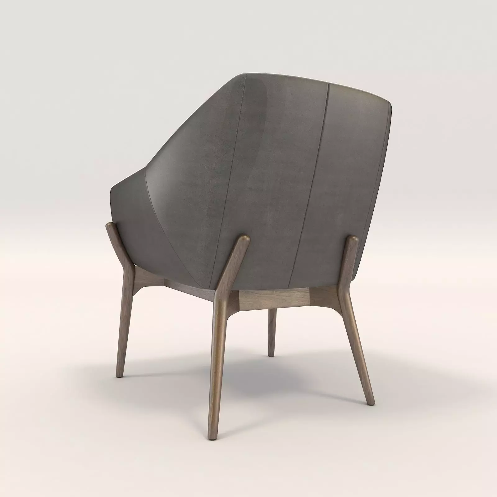 Modern Coffee Table and Armchair Set 10 3D model_6