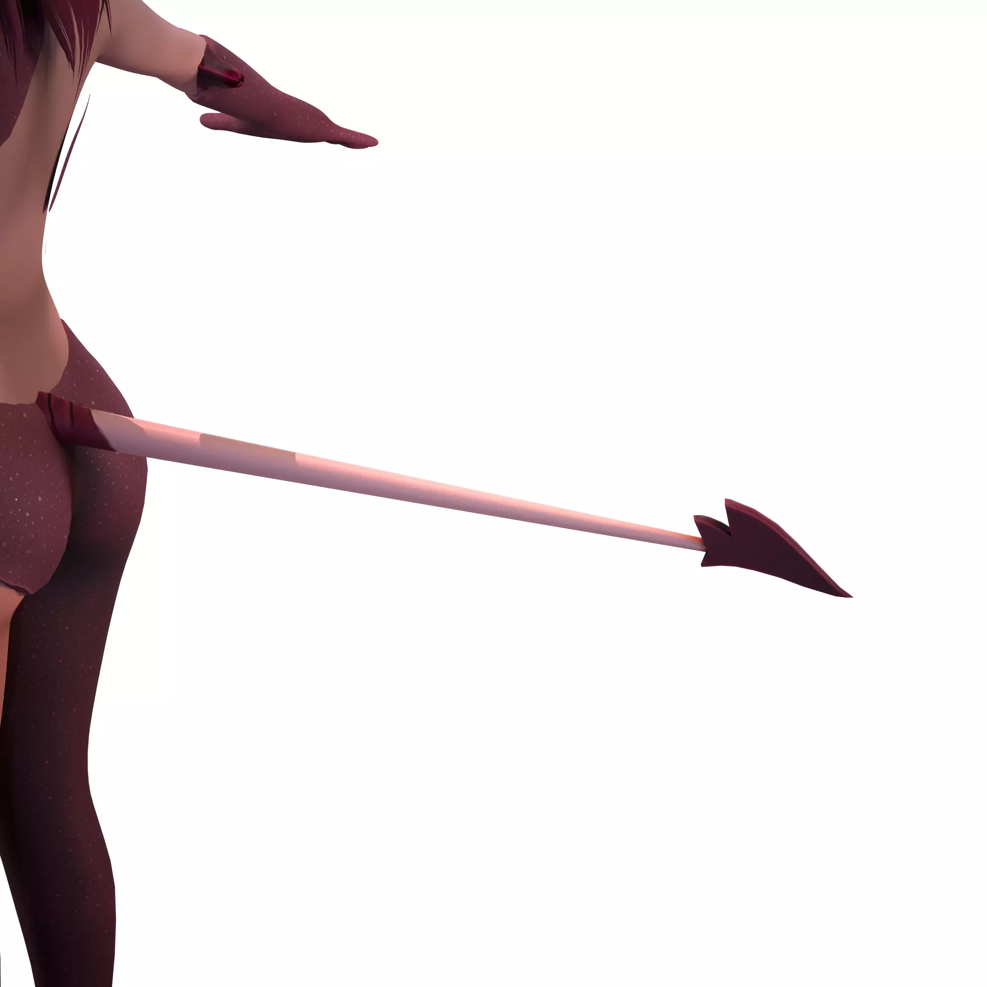 Succubus - 3D Character - VRChat-Ready Avatar Low-poly 3D model_16