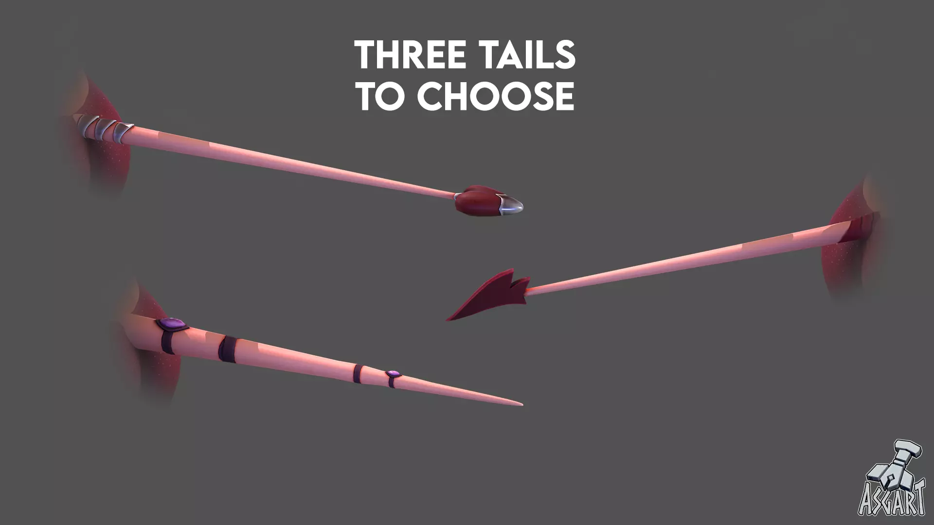 Succubus - 3D Character - VRChat-Ready Avatar Low-poly 3D model_6