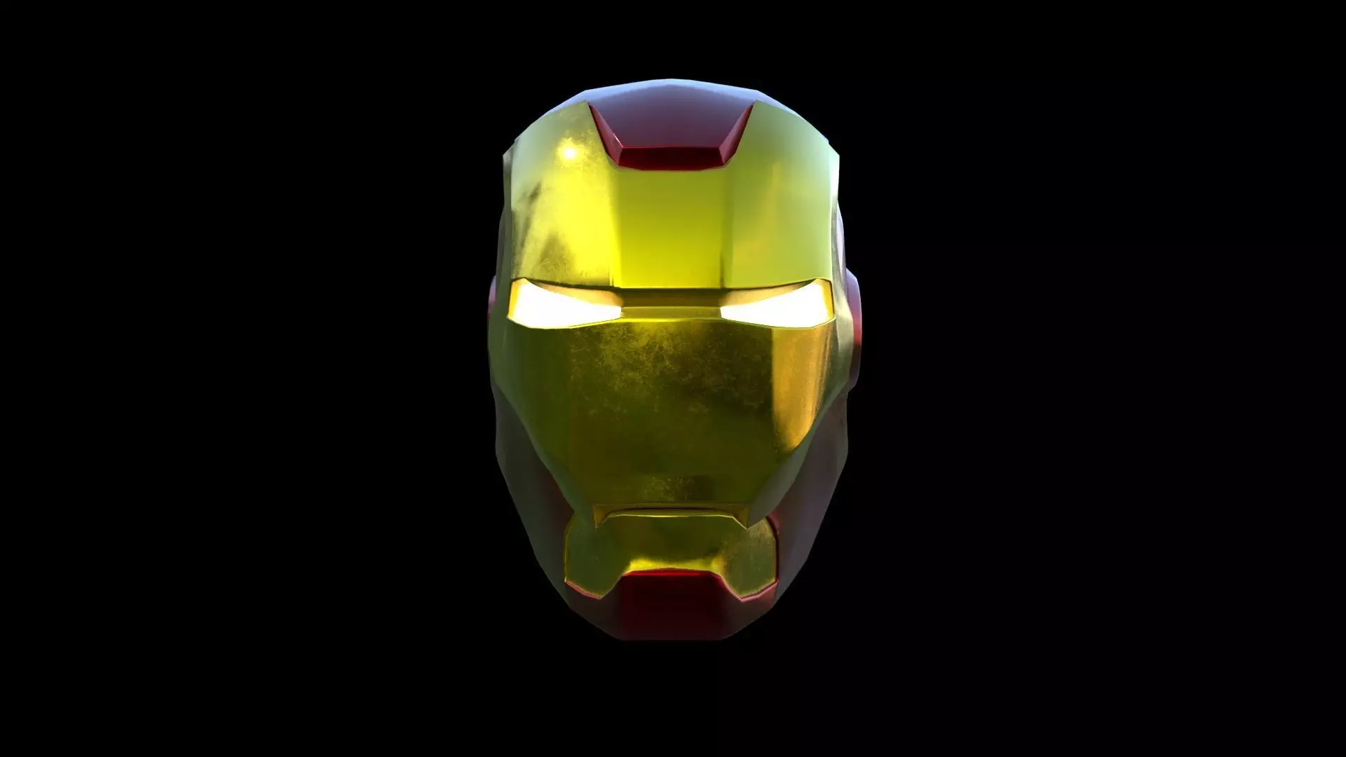 Ironman helmet 3D model