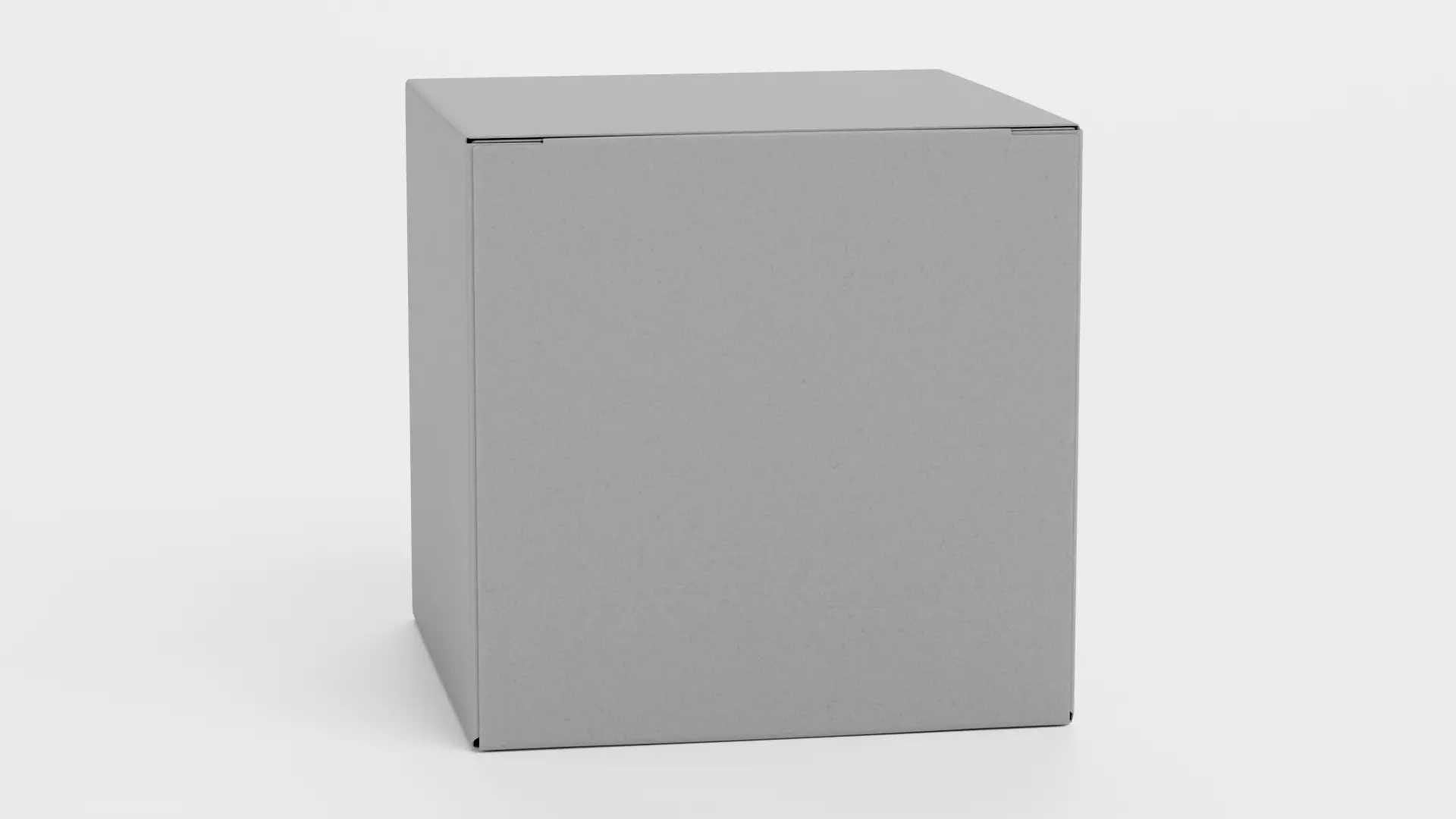 -Paper Box V1- Low-poly 3D model_1