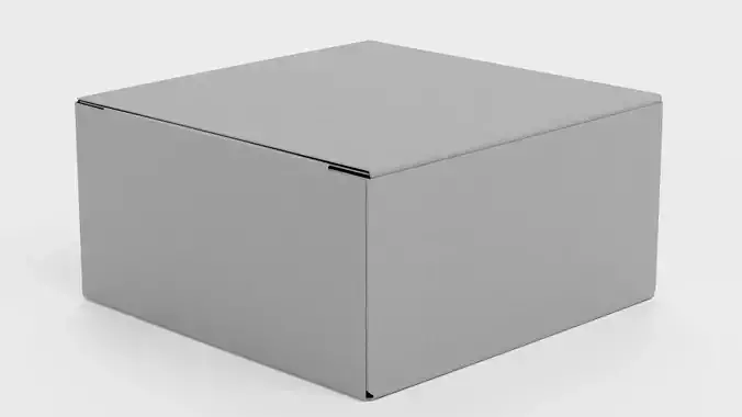 Carboard Box - Neutral Paper Package V2 - Rigged