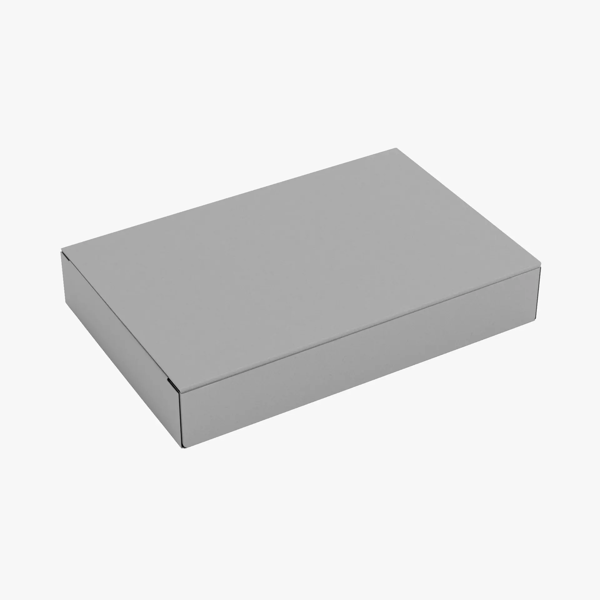 -Paper Box V5- Low-poly 3D model_11