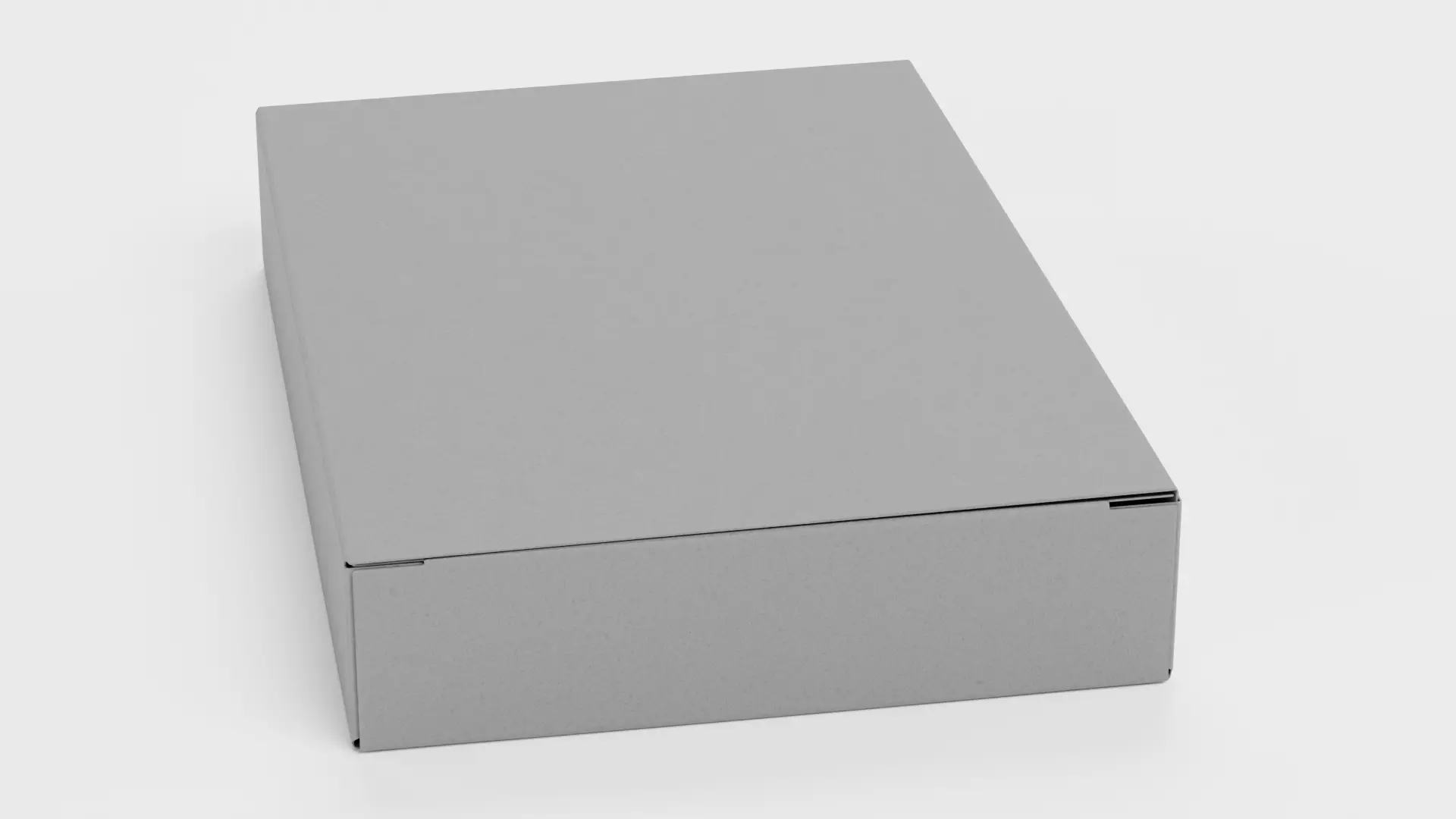 -Paper Box V5- Low-poly 3D model_3