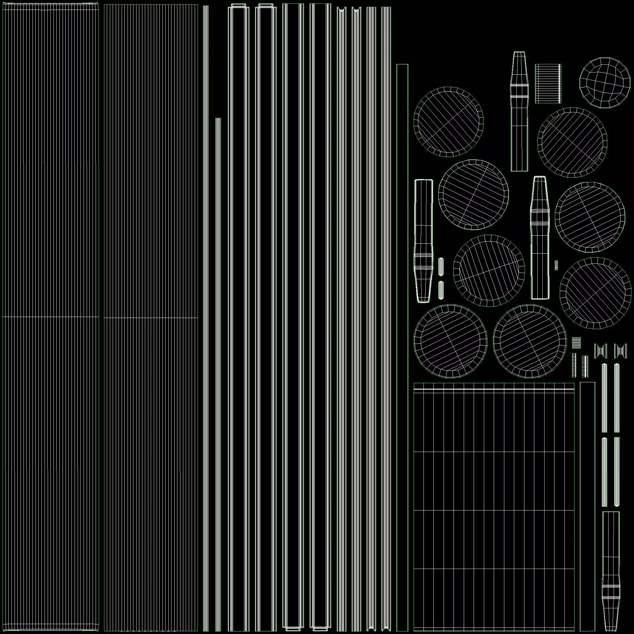 Ombra Pendant Lamp by Panzeri 3D model_7