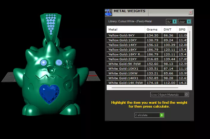 PIKKY PENDANT 3D PRINTABLE MODEL  3D print model_7